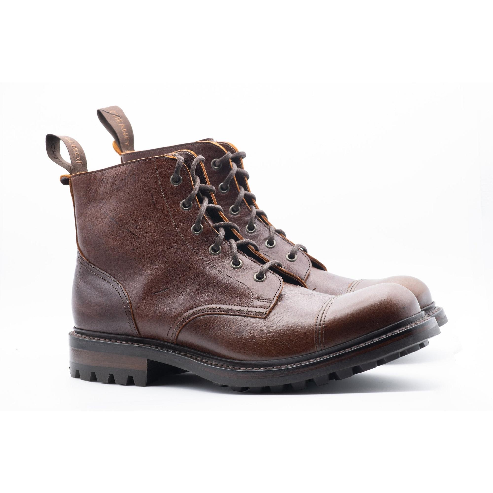 Product image 4 of 5 of Cheaney Men's Hurricane II C Derby Boots - Whiskey Kudu Leather