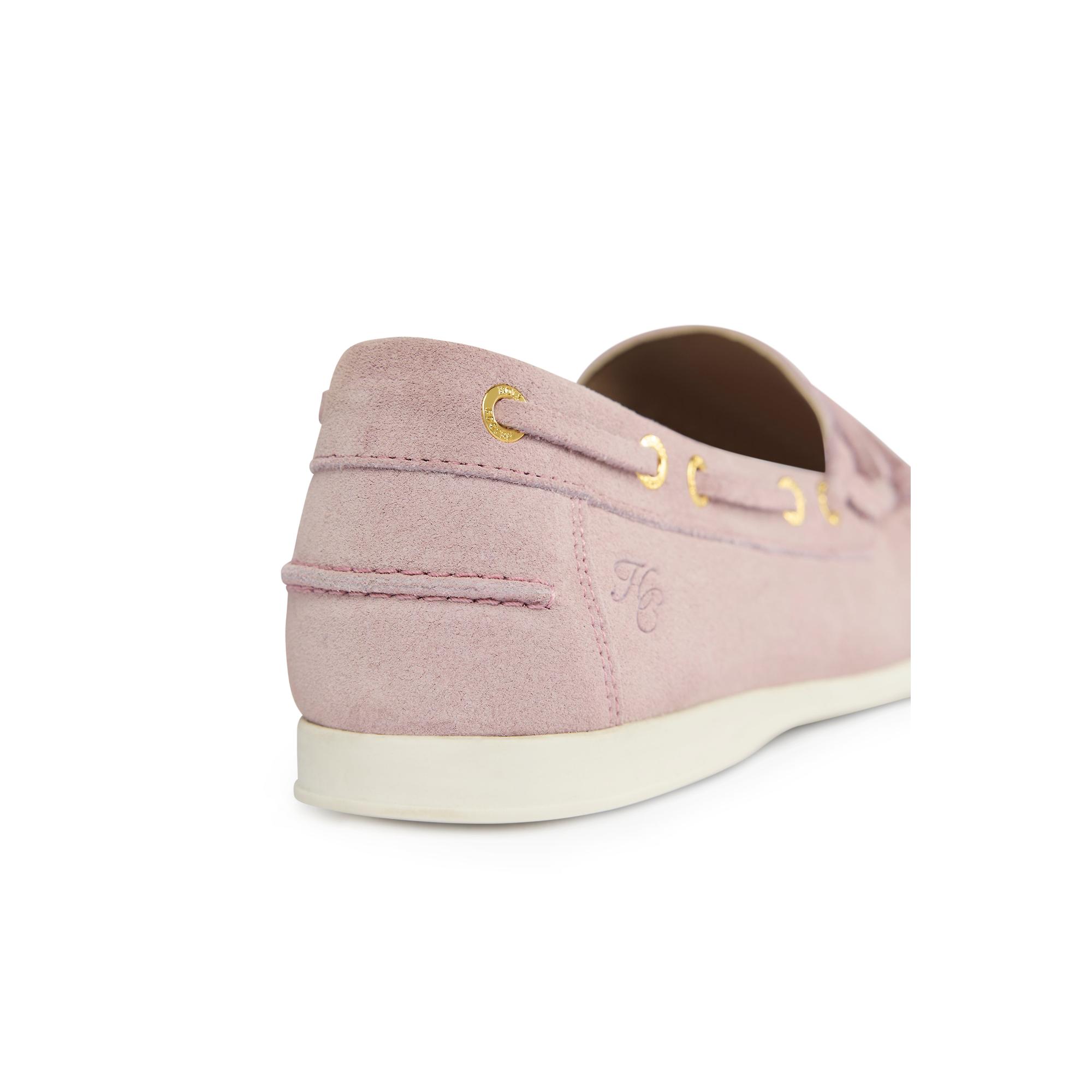 Product image 7 of 8 of Holland Cooper Women's Deck Shoes - Blush Suede