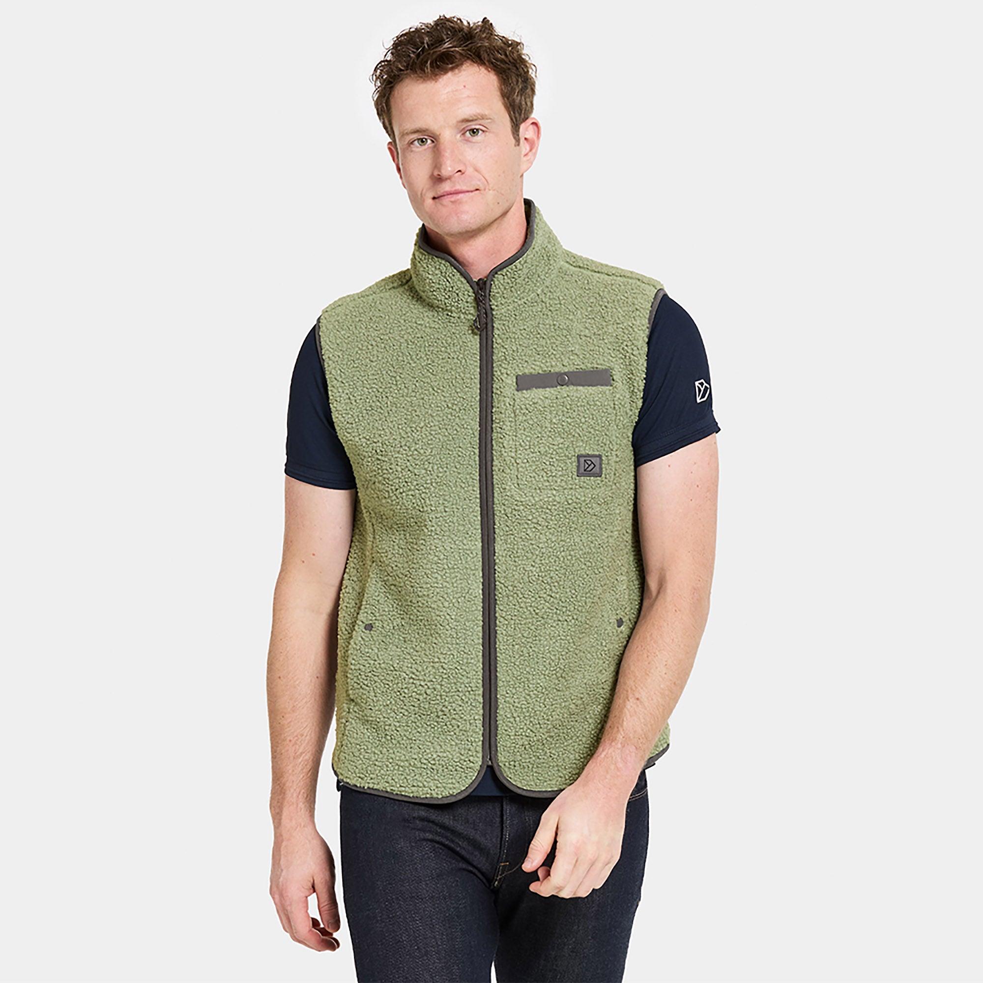 Product image 2 of 10 of Didriksons Men's Pollux Vest - Light Moss