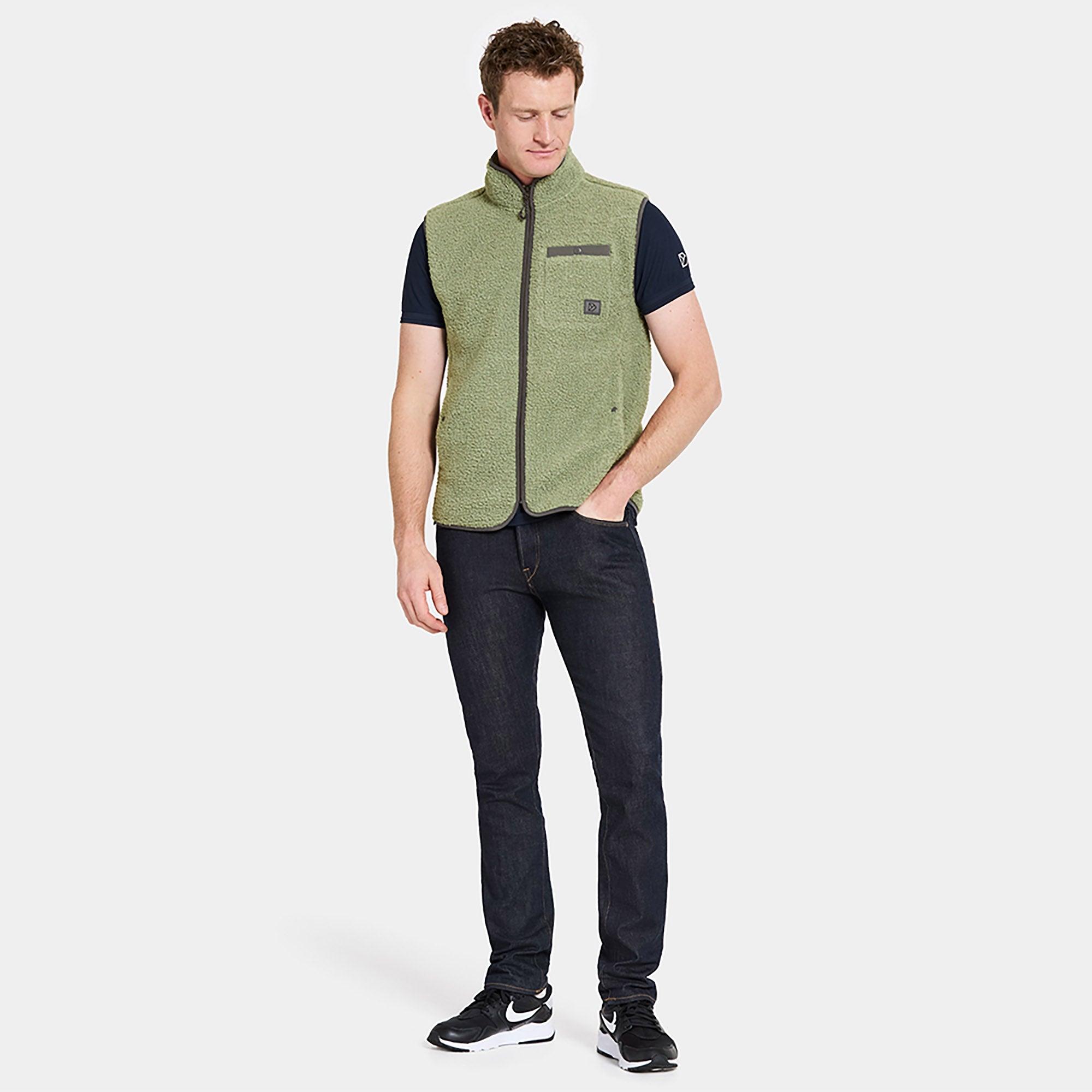 Product image 3 of 10 of Didriksons Men's Pollux Vest - Light Moss