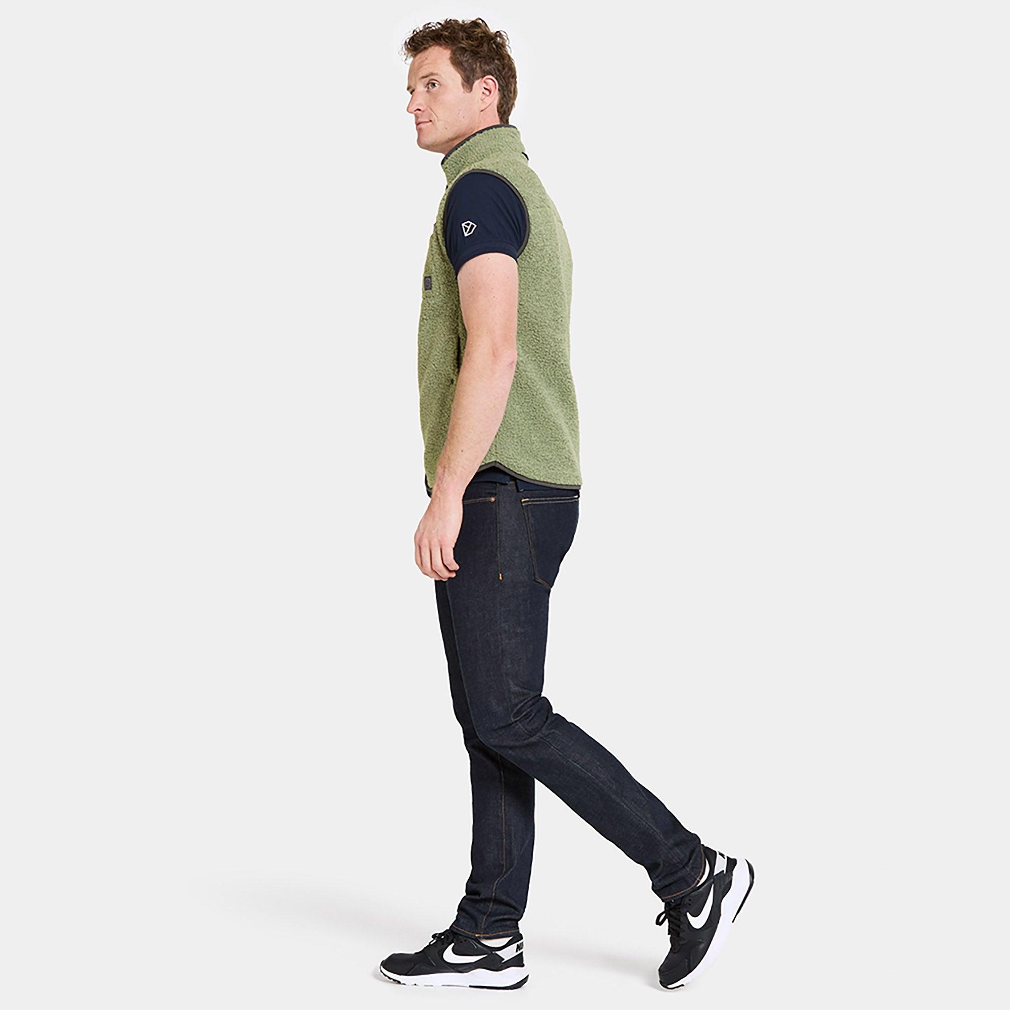 Product image 4 of 10 of Didriksons Men's Pollux Vest - Light Moss