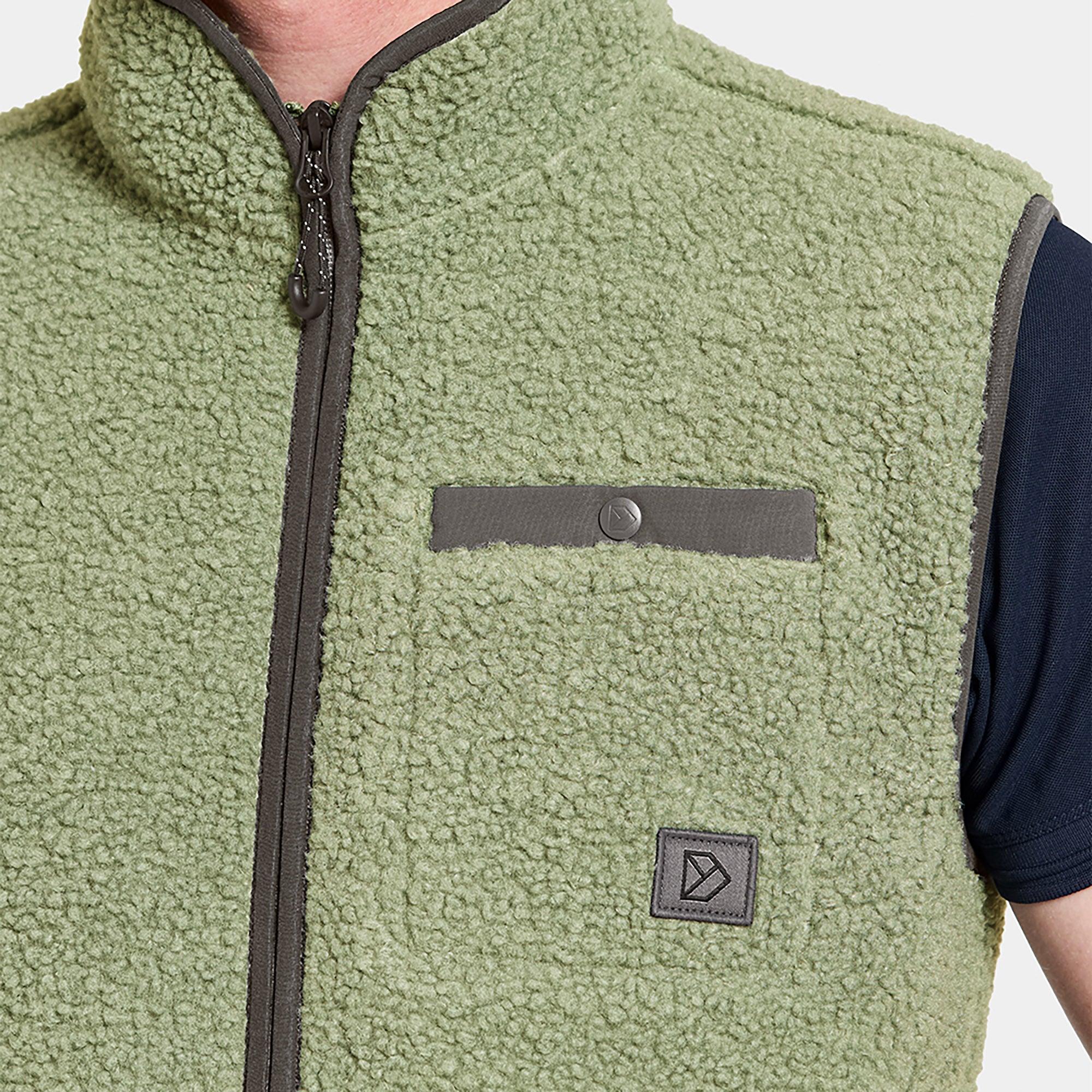 Product image 8 of 10 of Didriksons Men's Pollux Vest - Light Moss