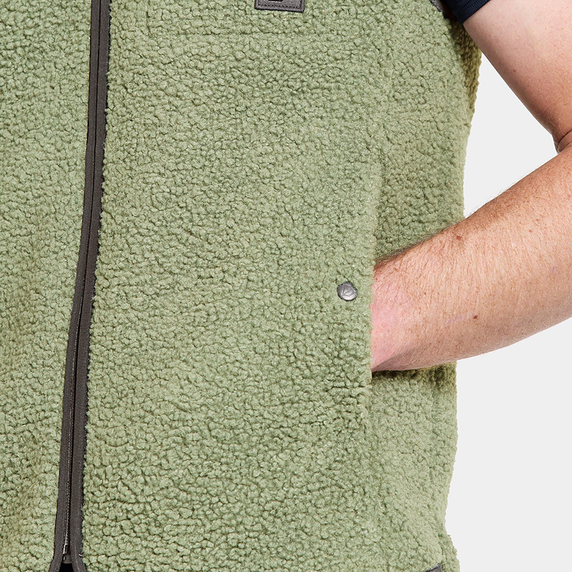 Product image 9 of 10 of Didriksons Men's Pollux Vest - Light Moss