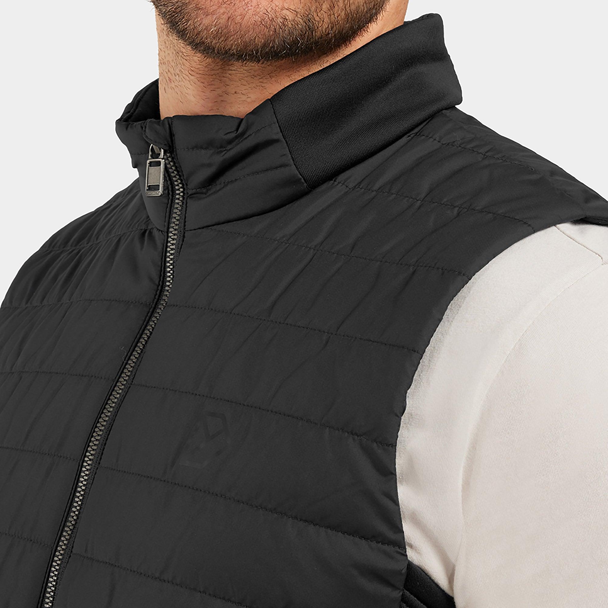Product image 4 of 5 of Didriksons Men's Ubbe Quilted Gilet Vest - Black