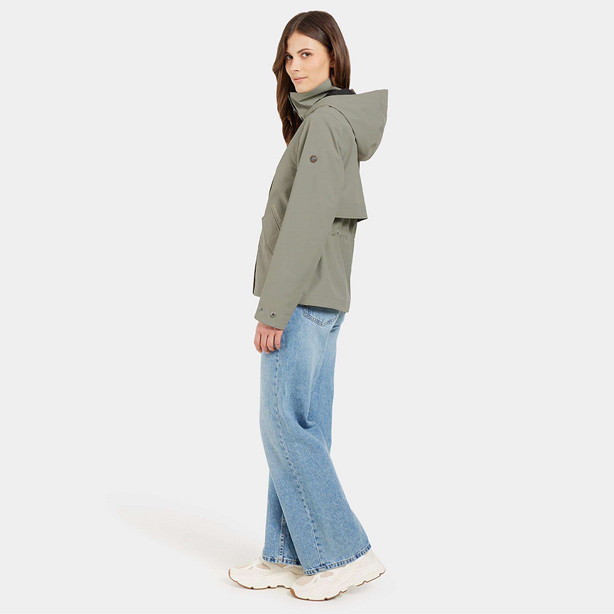 Product image 5 of 10 of Didriksons Women's Mabel Jacket - Mistel Green
