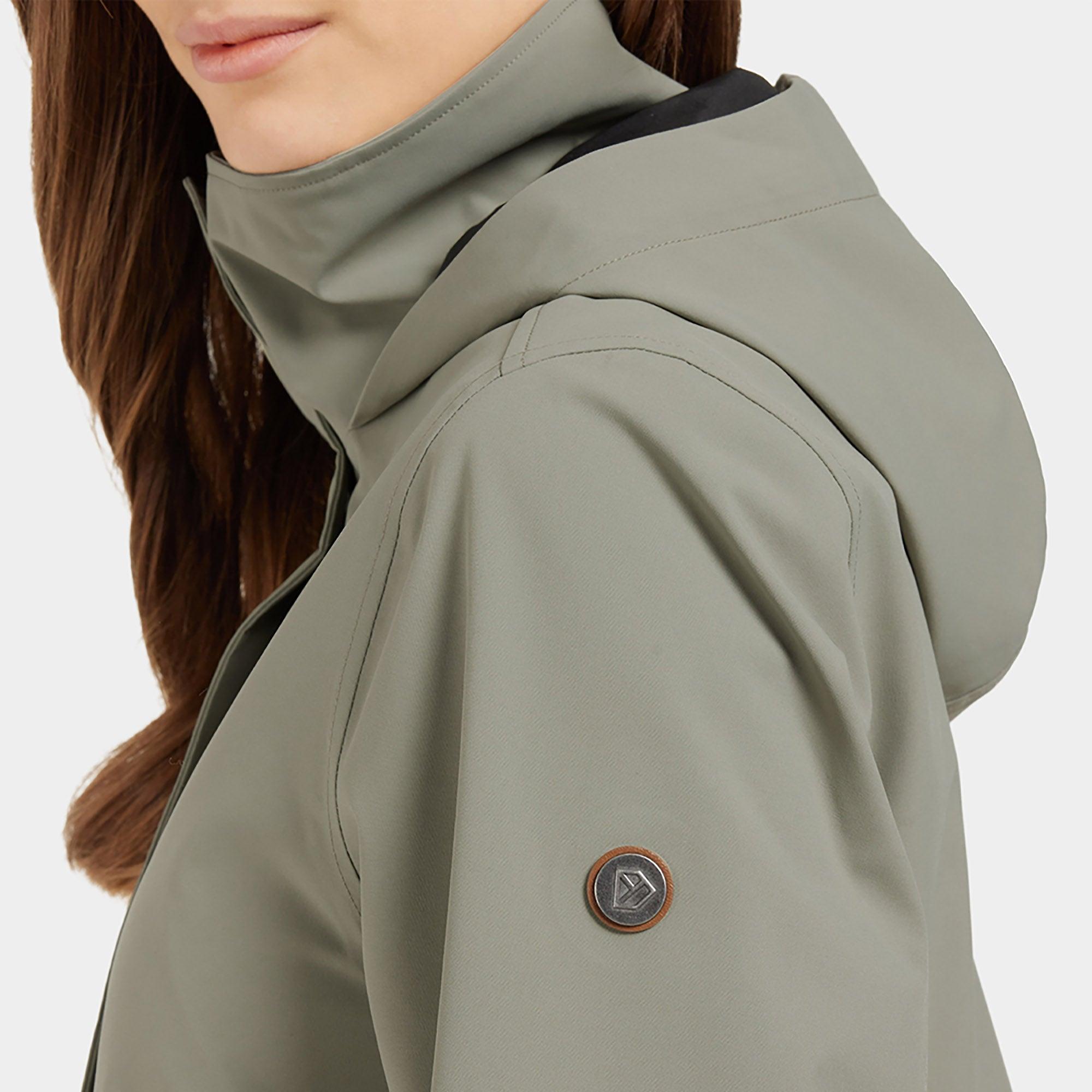 Product image 9 of 10 of Didriksons Women's Mabel Jacket - Mistel Green