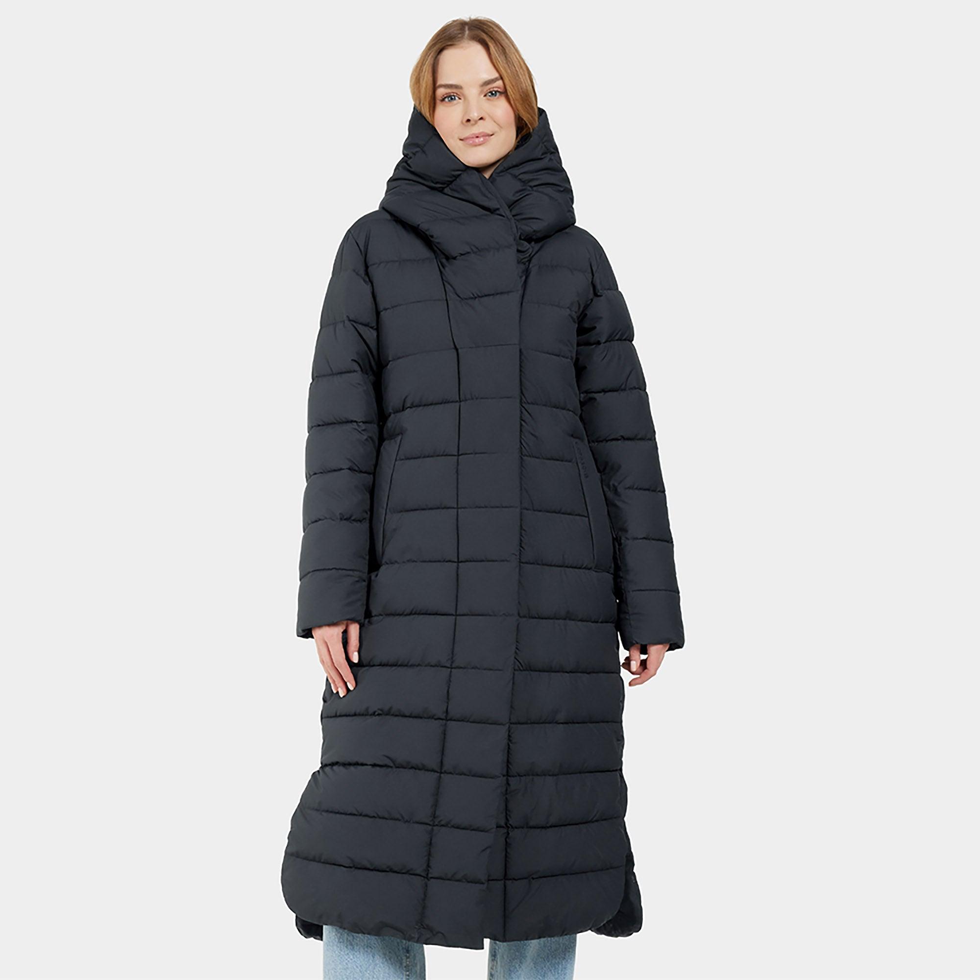 Product image 2 of 9 of Didriksons Women's Stella Long Parka - Dark Night Blue