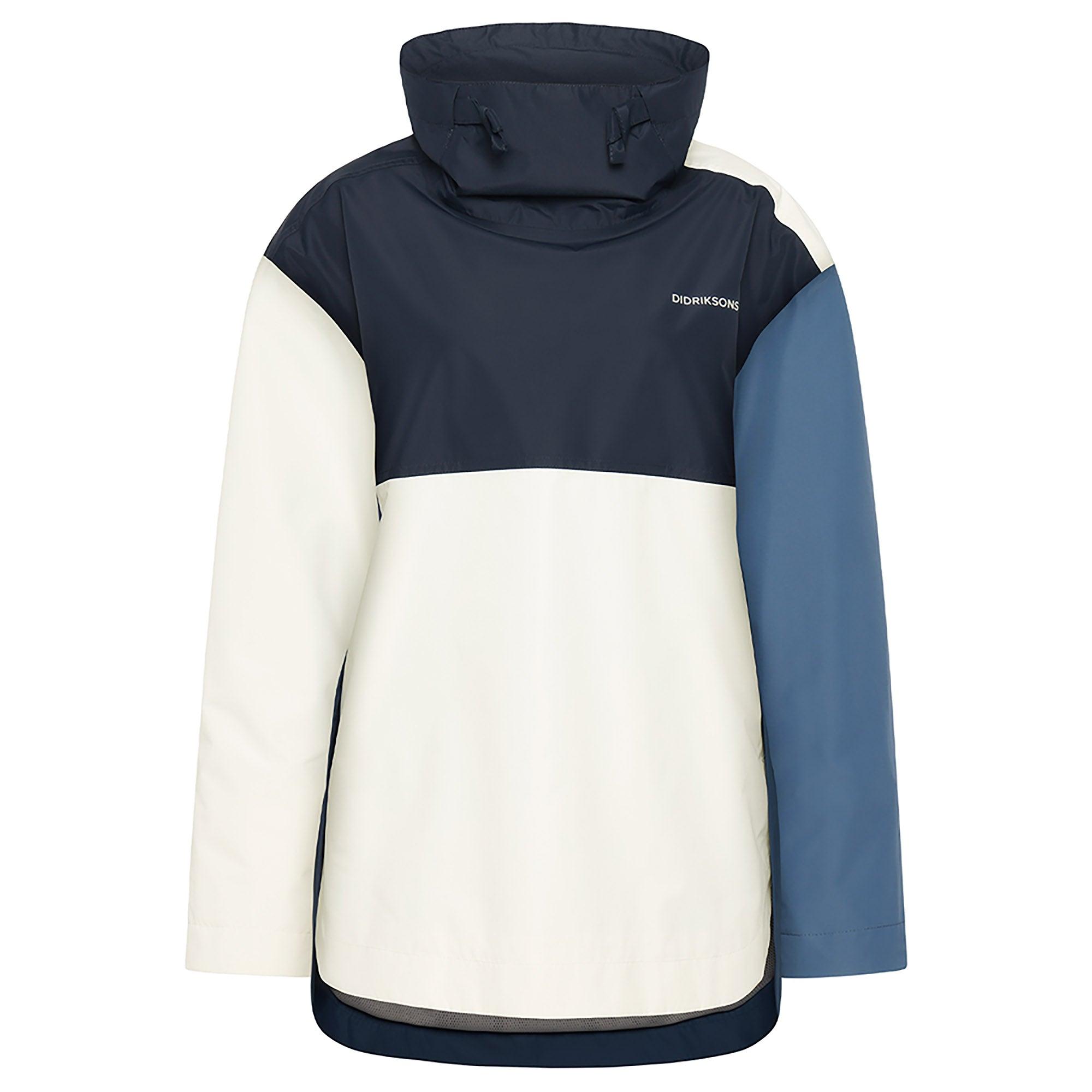 Product image 1 of 10 of Didriksons Women's Thyra Jacket - True Blue/Dark Blue/White