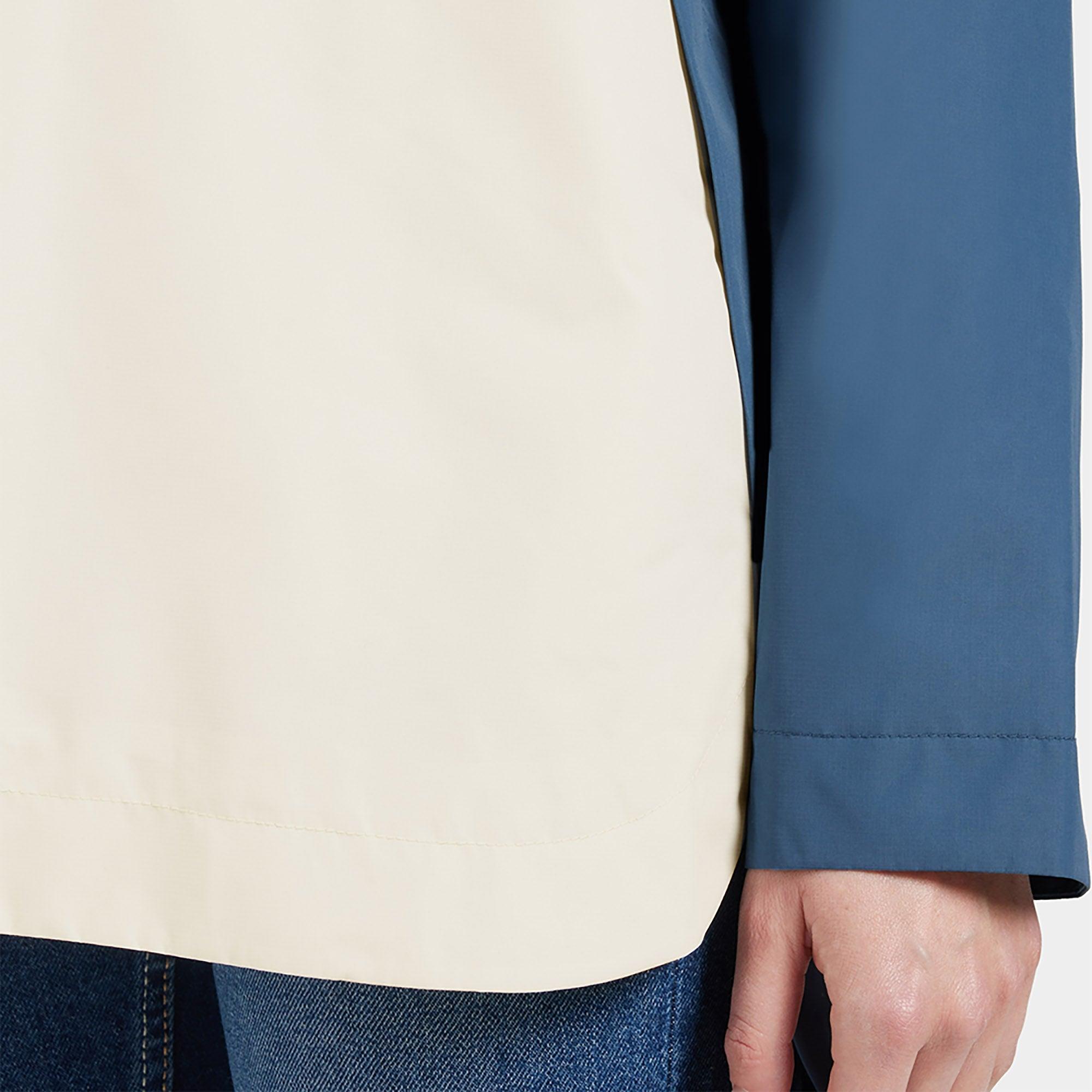 Product image 10 of 10 of Didriksons Women's Thyra Jacket - True Blue/Dark Blue/White