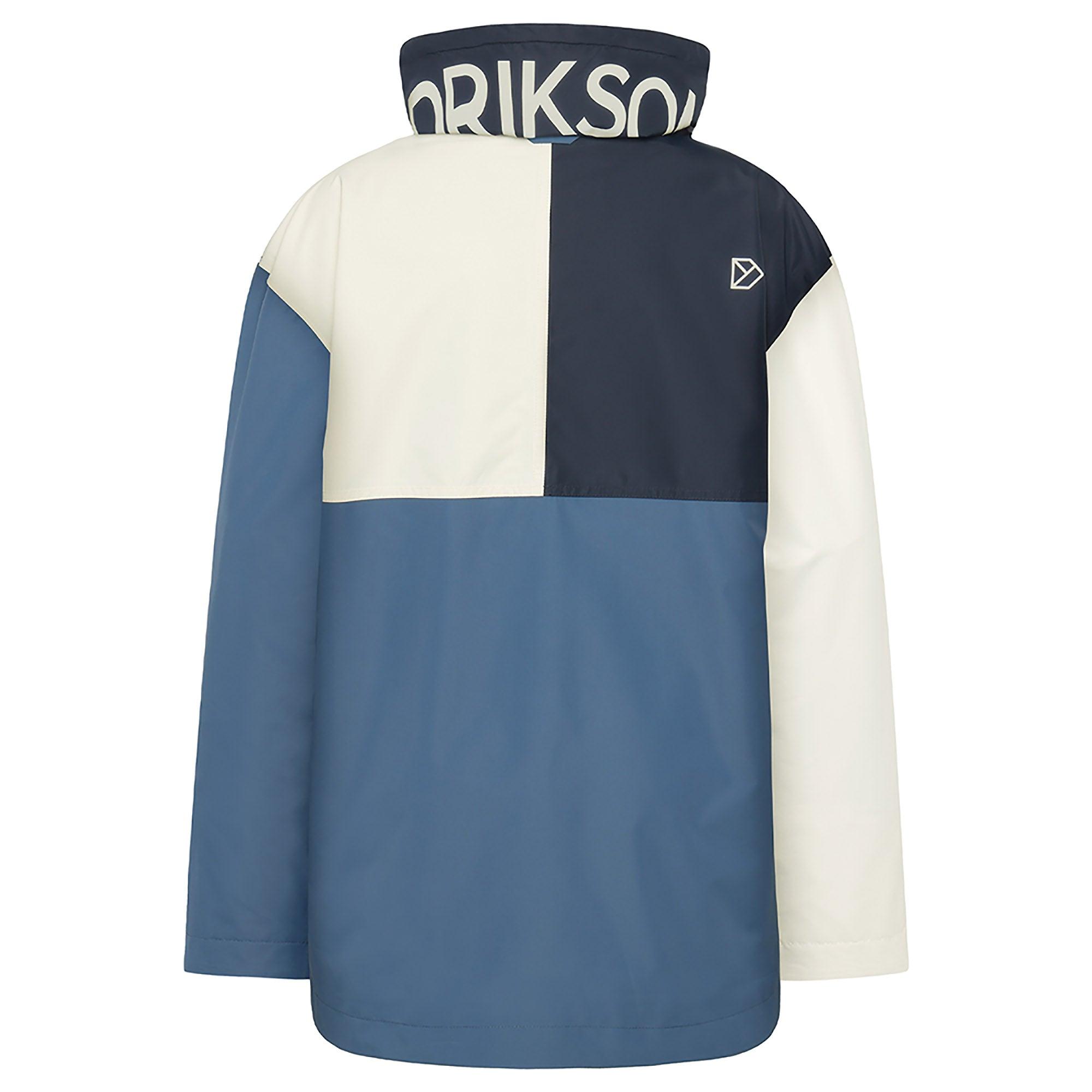 Product image 6 of 10 of Didriksons Women's Thyra Jacket - True Blue/Dark Blue/White