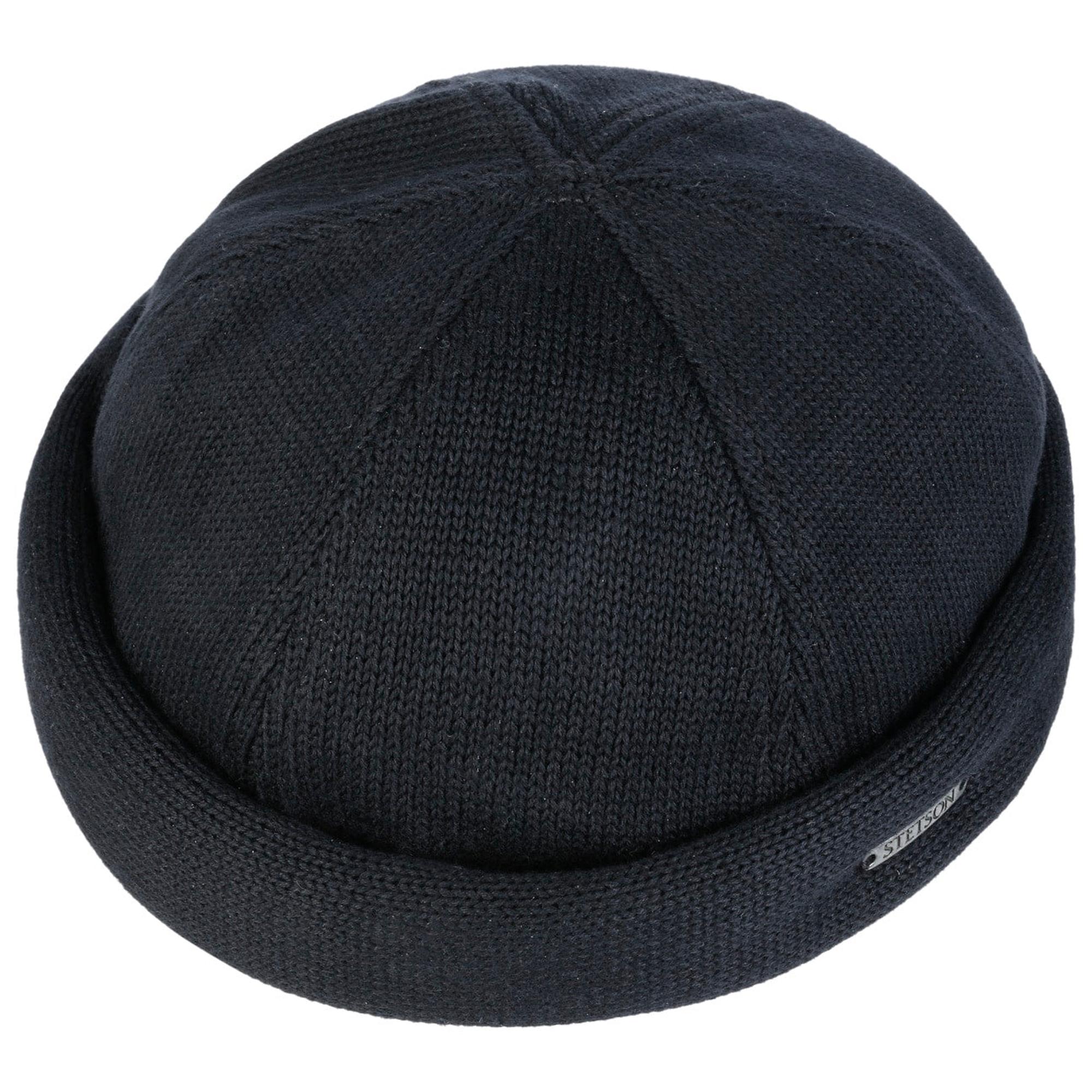 Product image 2 of 6 of Stetson Docker Cotton Knit Hat - Black