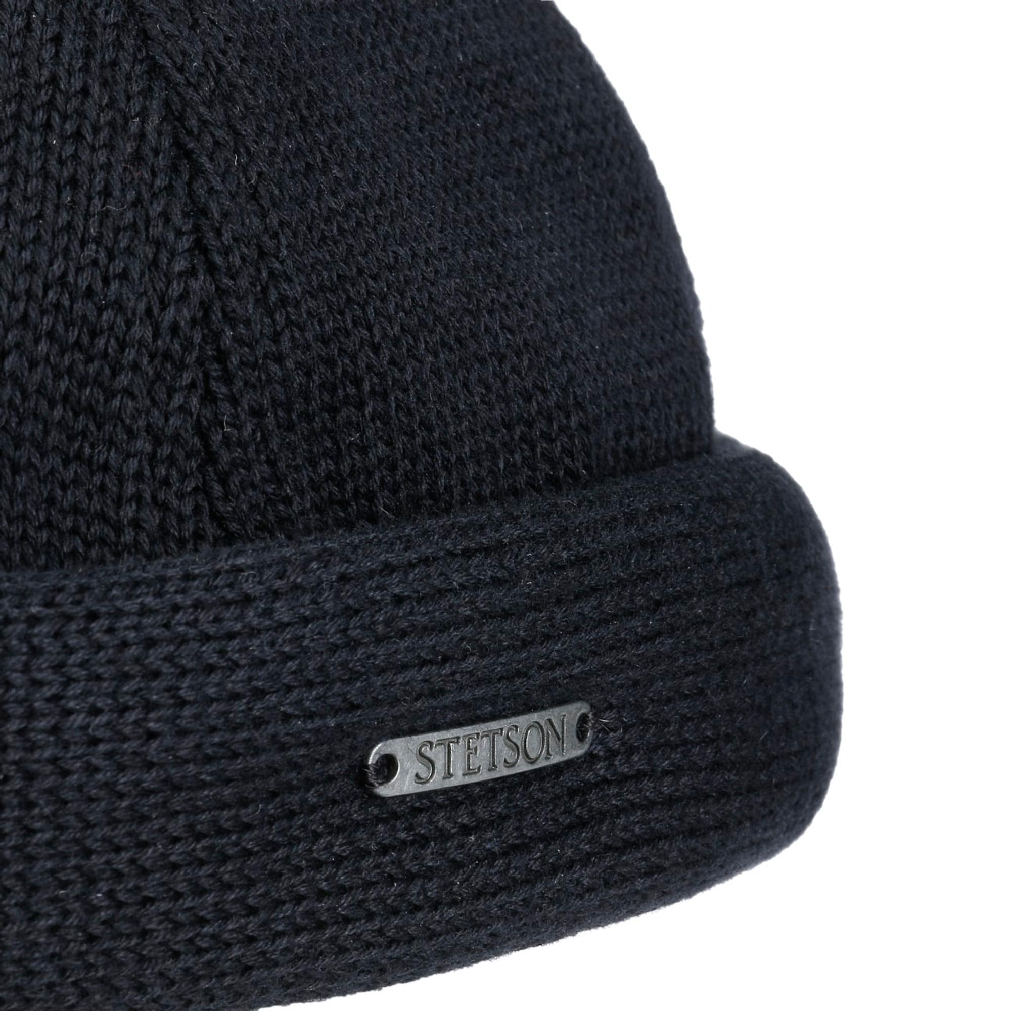Product image 5 of 6 of Stetson Docker Cotton Knit Hat - Black