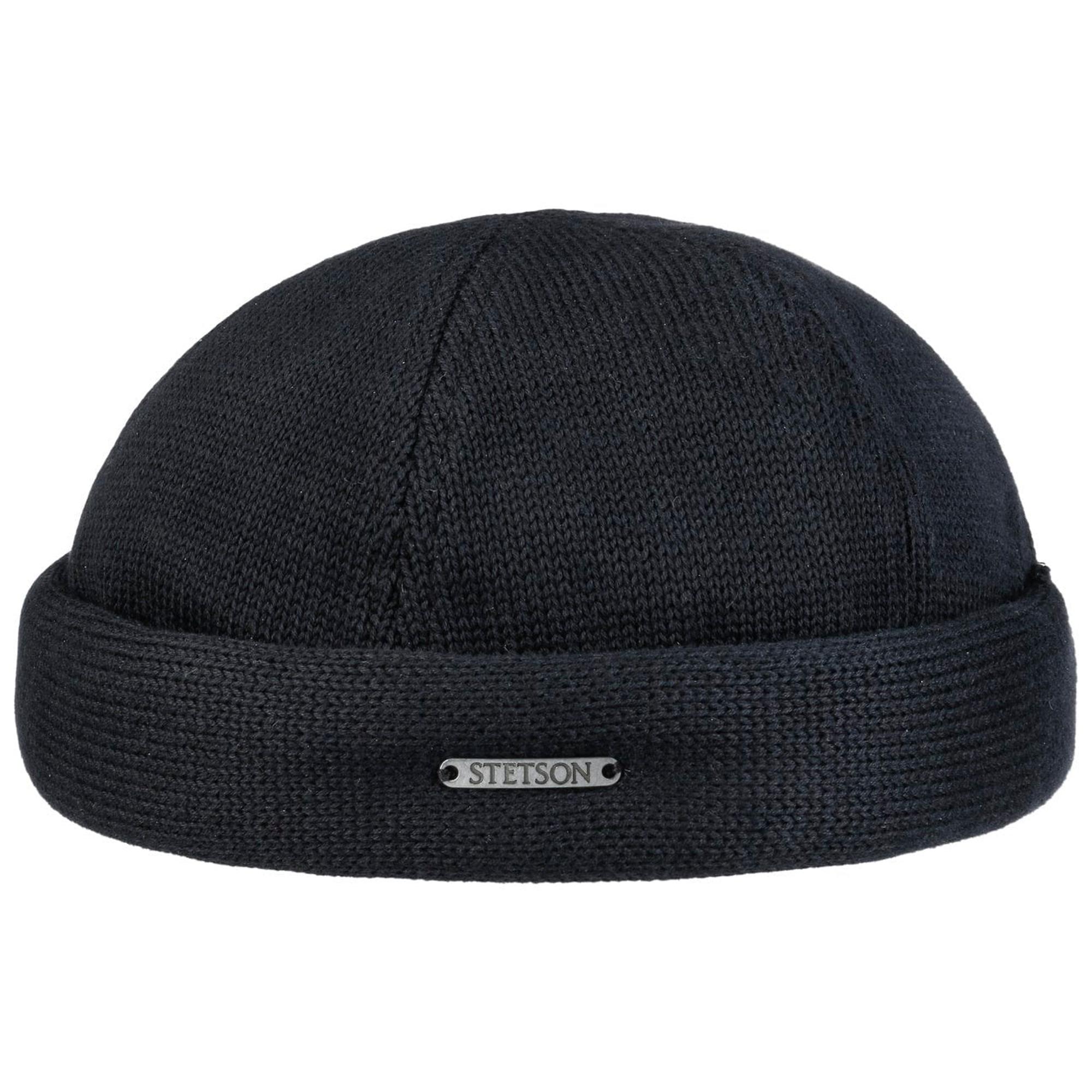 Product image 1 of 6 of Stetson Docker Cotton Knit Hat - Black