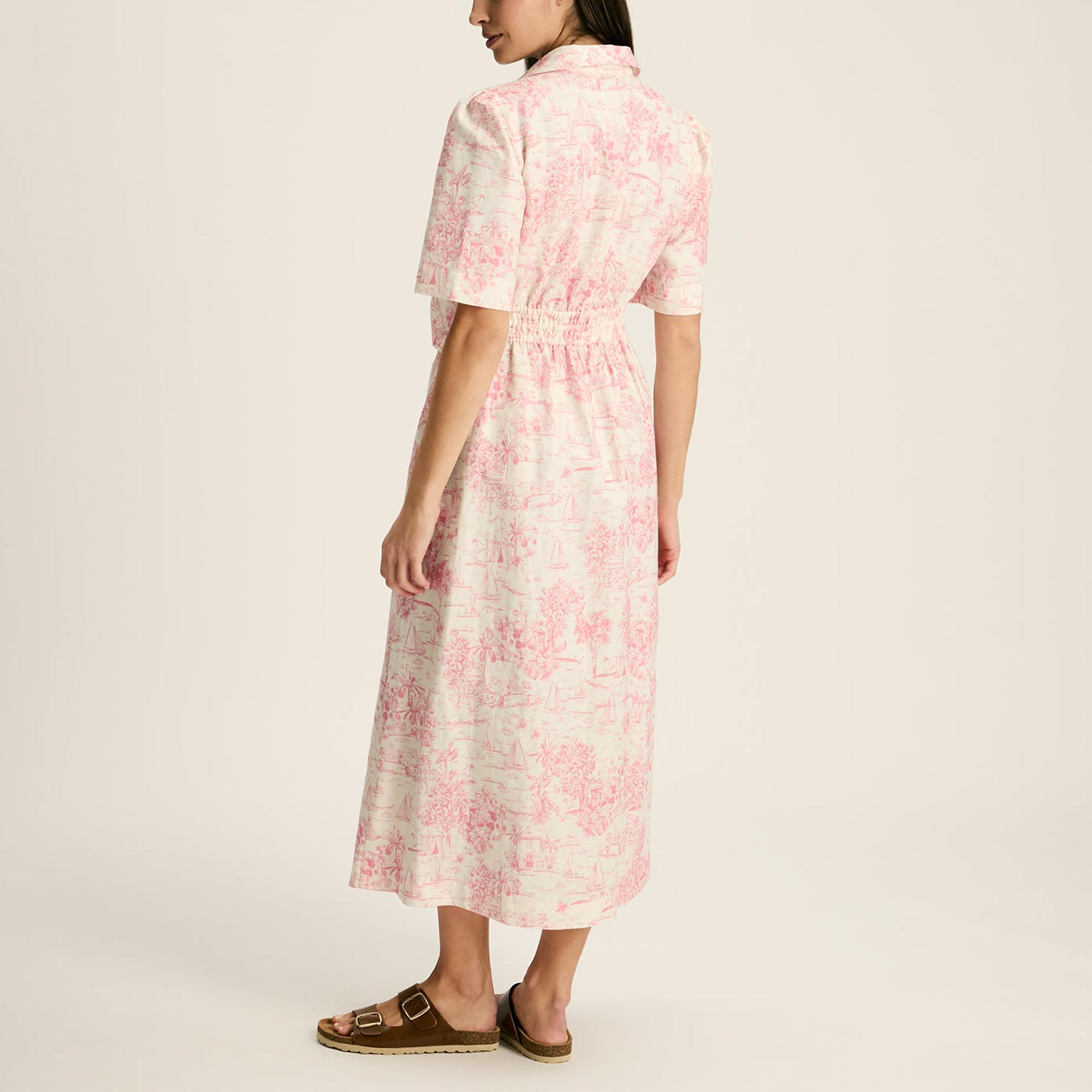 Product image 5 of 7 of Joules Women's Marina Dress - Pink Toile