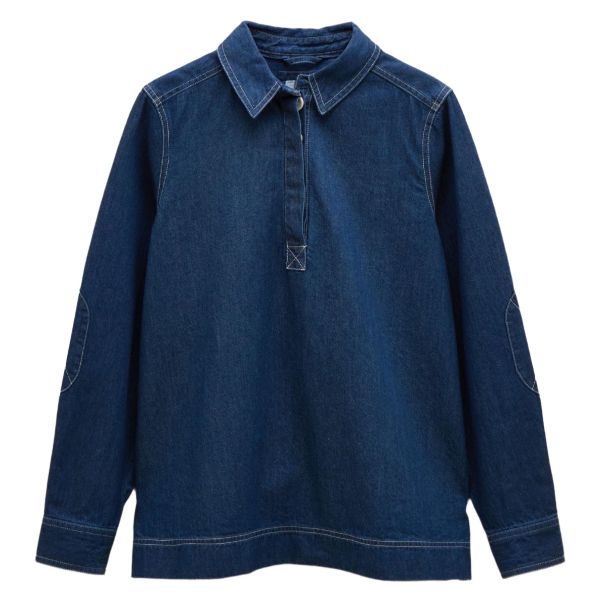 Product image 1 of 8 of Joules Women's Brinley Deckshirt - Denim