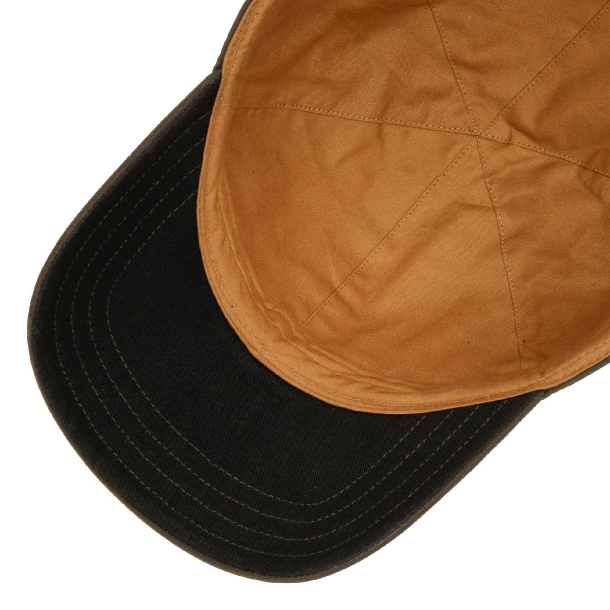 Product image 3 of 5 of Stetson Exploring Since 1865 Waxed Cotton Baseball Cap - Dark Brown