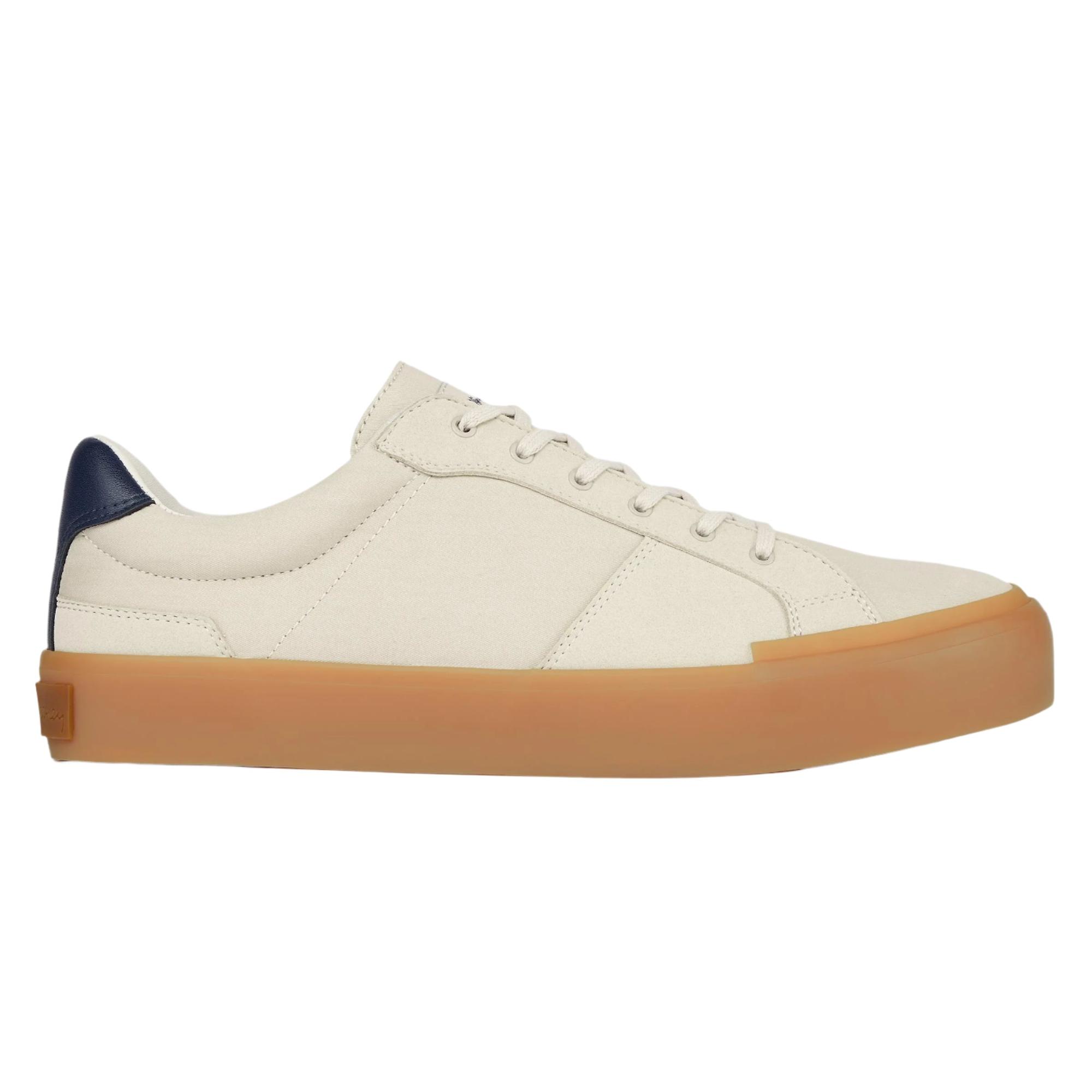 Product image 1 of 5 of Oliver Sweeney Men's Eyke Canvas Retro Trainers  - Off White