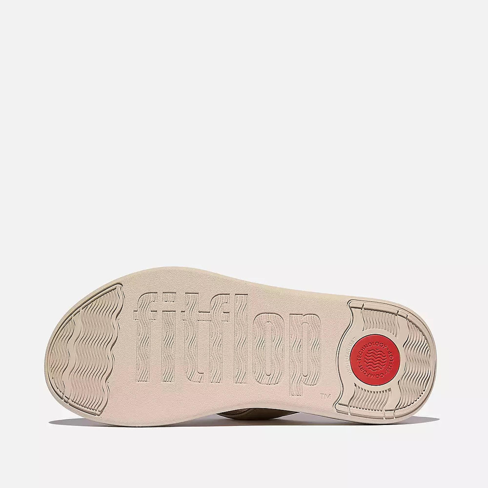 Product image 5 of 6 of FitFlop Women's F-MODE GO Adjustable Toe-Post Sandals - Platino