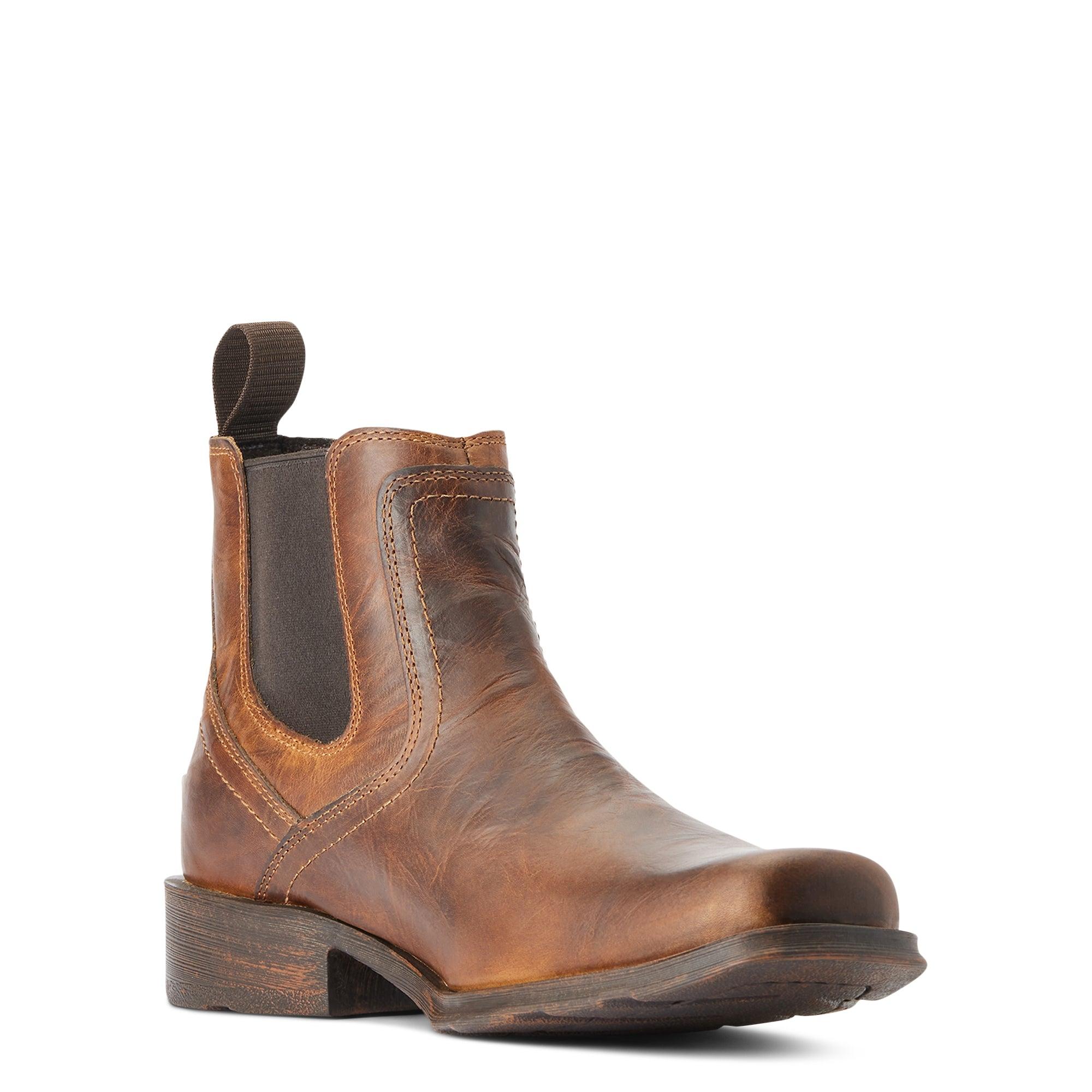 Product image 4 of 7 of Ariat Men's Midtown Rambler Western Boots - Barn Brown