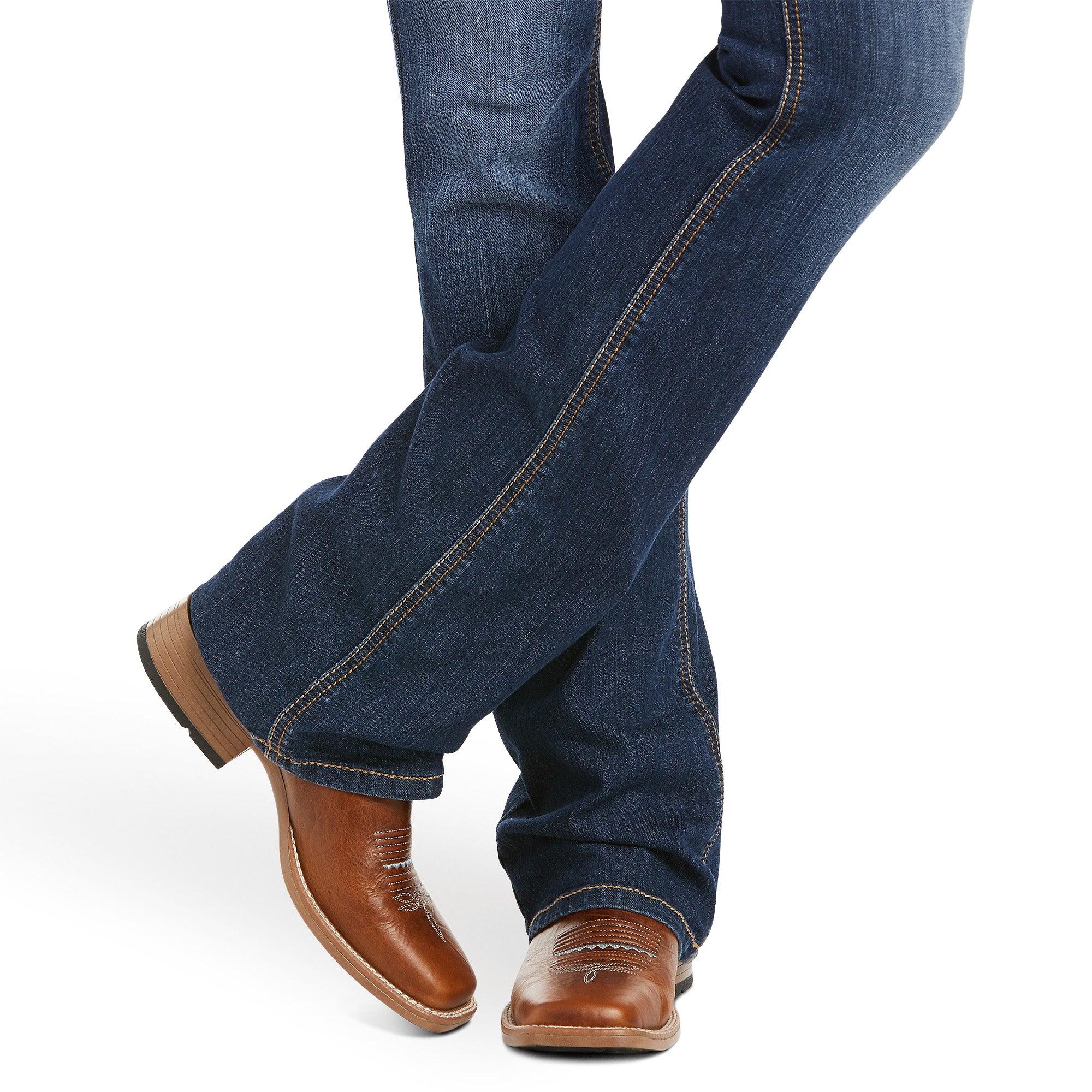 Product image 4 of 4 of Ariat Women's R.E.A.L. Perfect Rise Stretch Rosa Boot Cut Jeans - Lita - Regular Leg