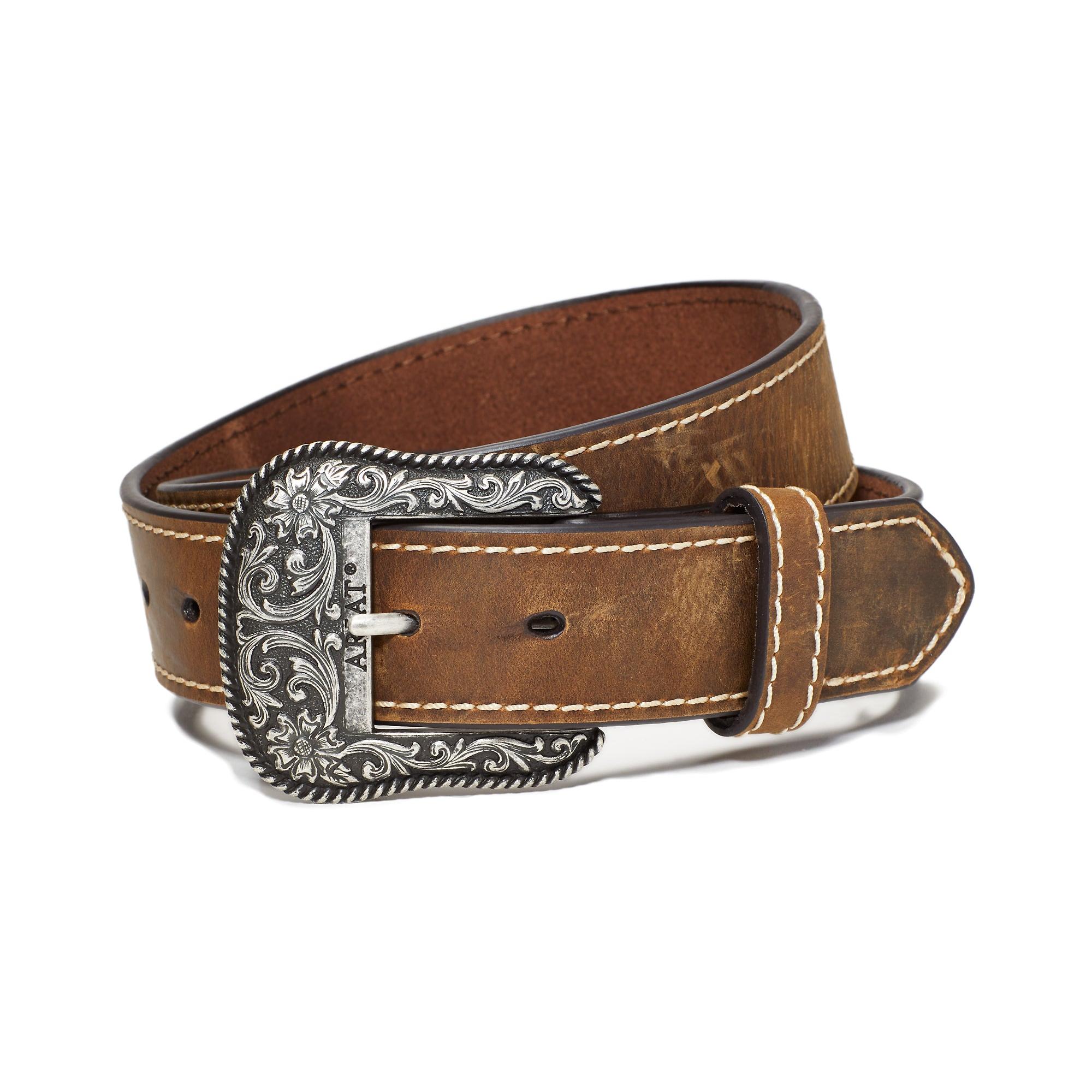 Product image 1 of 1 of Ariat Women's Accent Stitch Belt - Brown