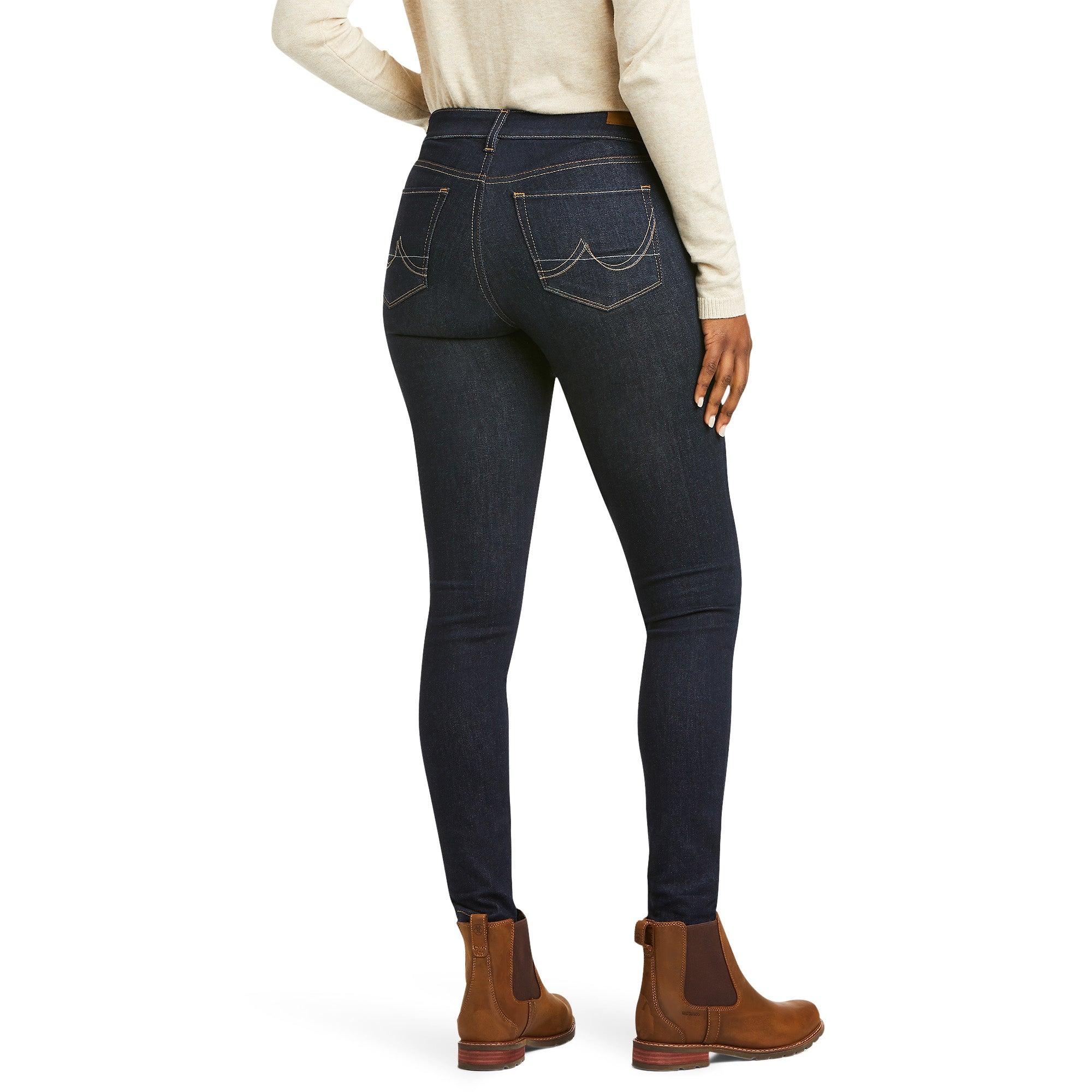 Product image 2 of 4 of Ariat Women's Ultra Stretch Perfect Rise Sidewinder Skinny Jeans - Rinse