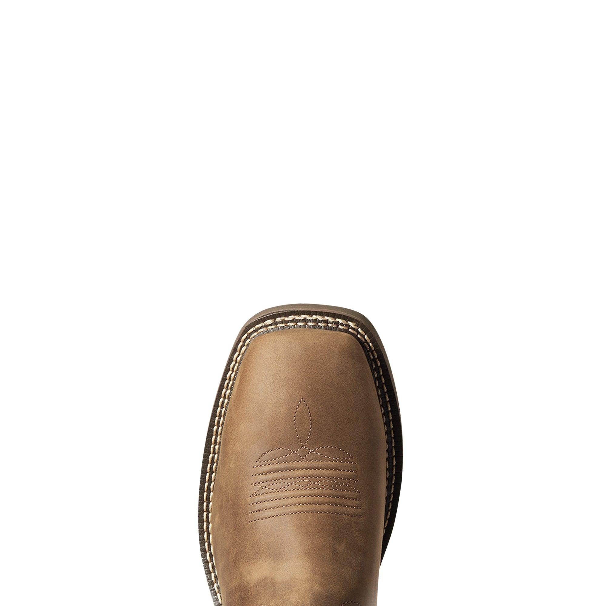 Product image 6 of 6 of Ariat Men's Hybrid Patriot Waterproof Western Boots - Distressed Brown