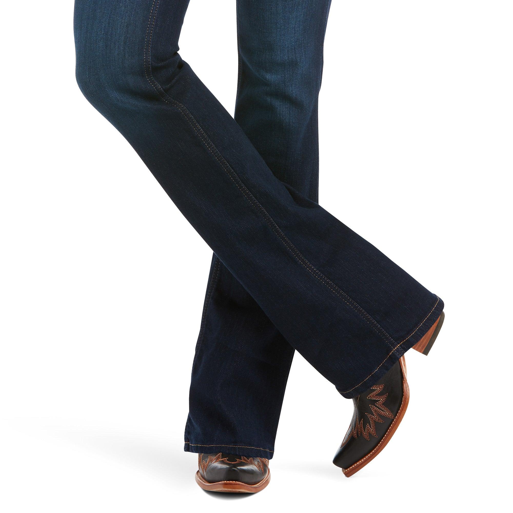 Product image 4 of 6 of Ariat Women's R.E.A.L. High Rise Ballary Boot Cut Jeans - Pennsylvania