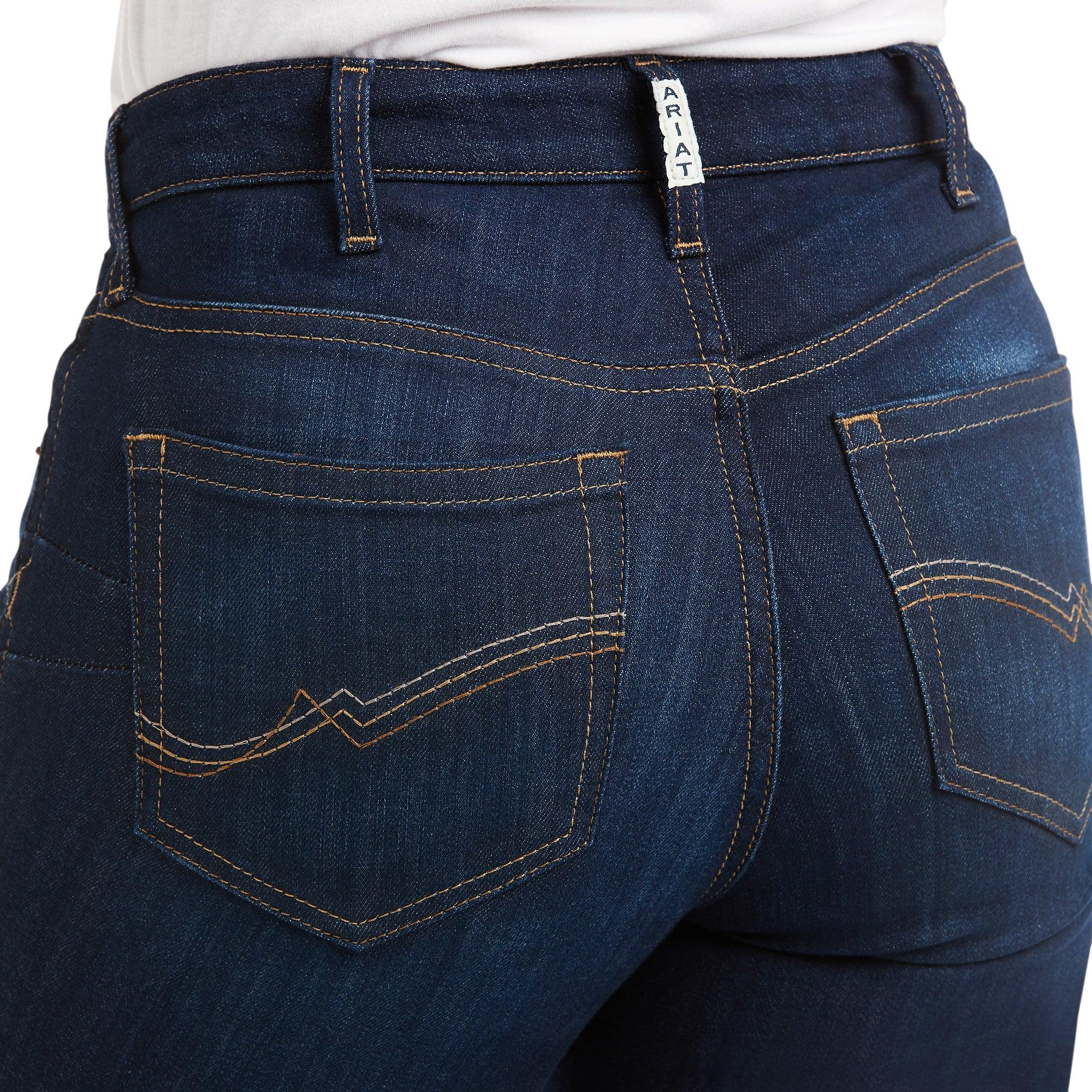 Product image 6 of 6 of Ariat Women's R.E.A.L. High Rise Ballary Boot Cut Jeans - Pennsylvania
