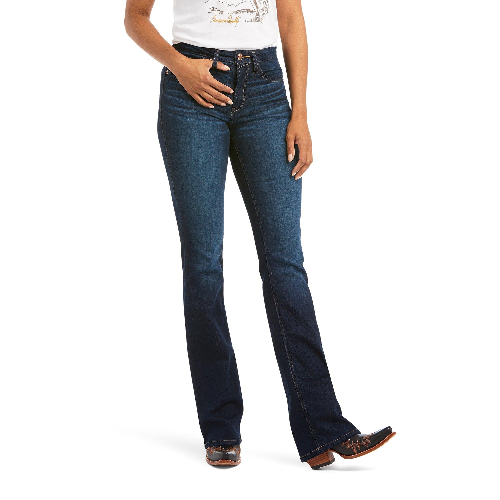 Product image 1 of 6 of Ariat Women's R.E.A.L. High Rise Ballary Boot Cut Jeans - Pennsylvania