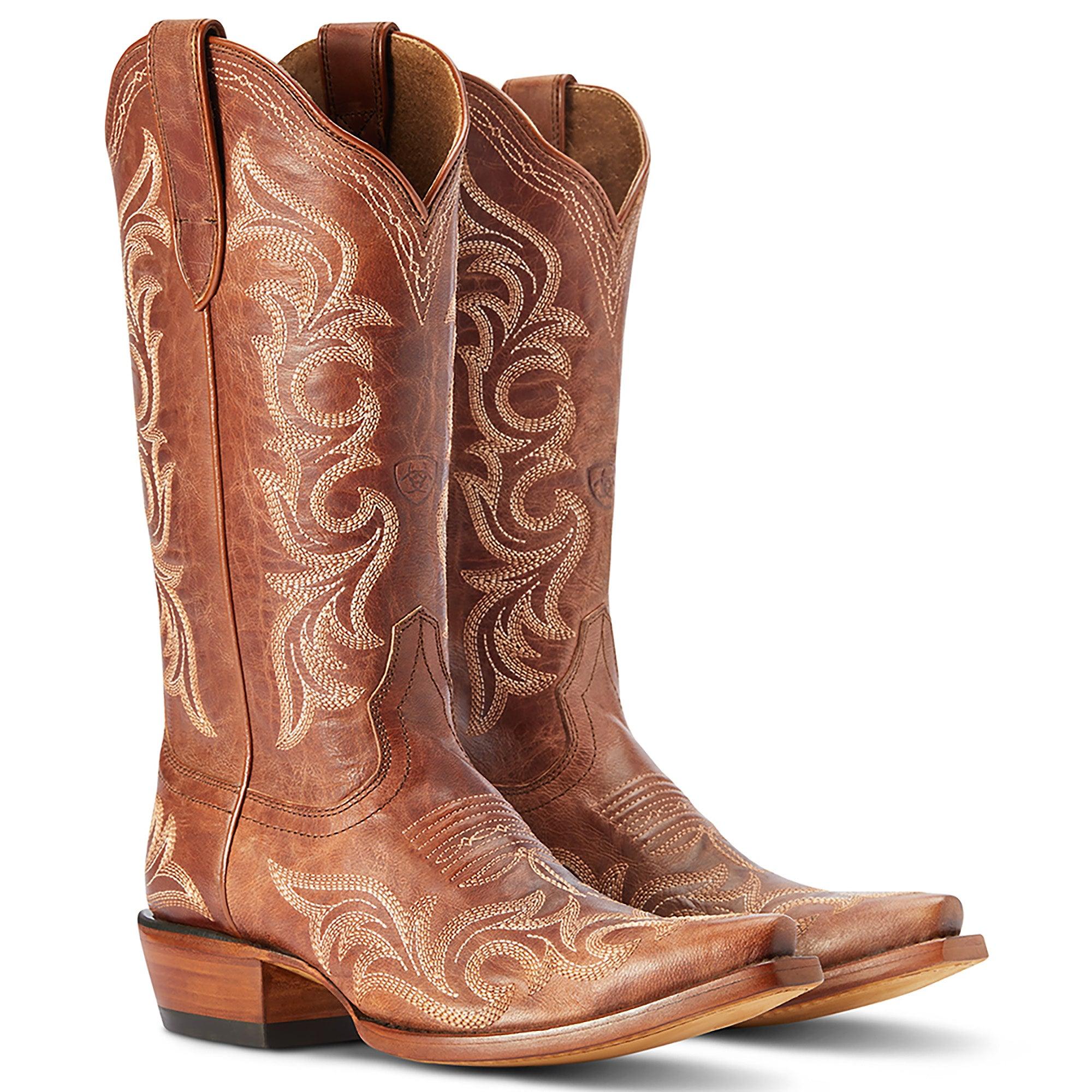 Product image 1 of 7 of Ariat Women's Hazen Made in Mexico Western Boots - Whiskey Barrel