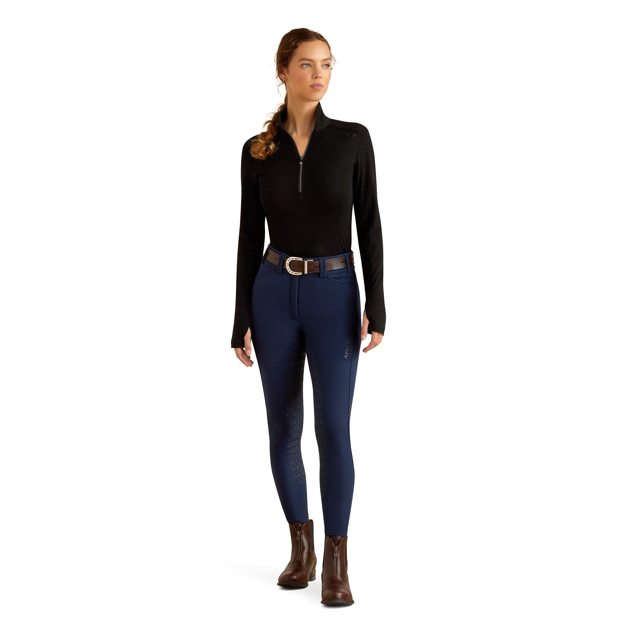 Product image 4 of 4 of Ariat Women's Cheviot 1/4 Zip Baselayer - Black