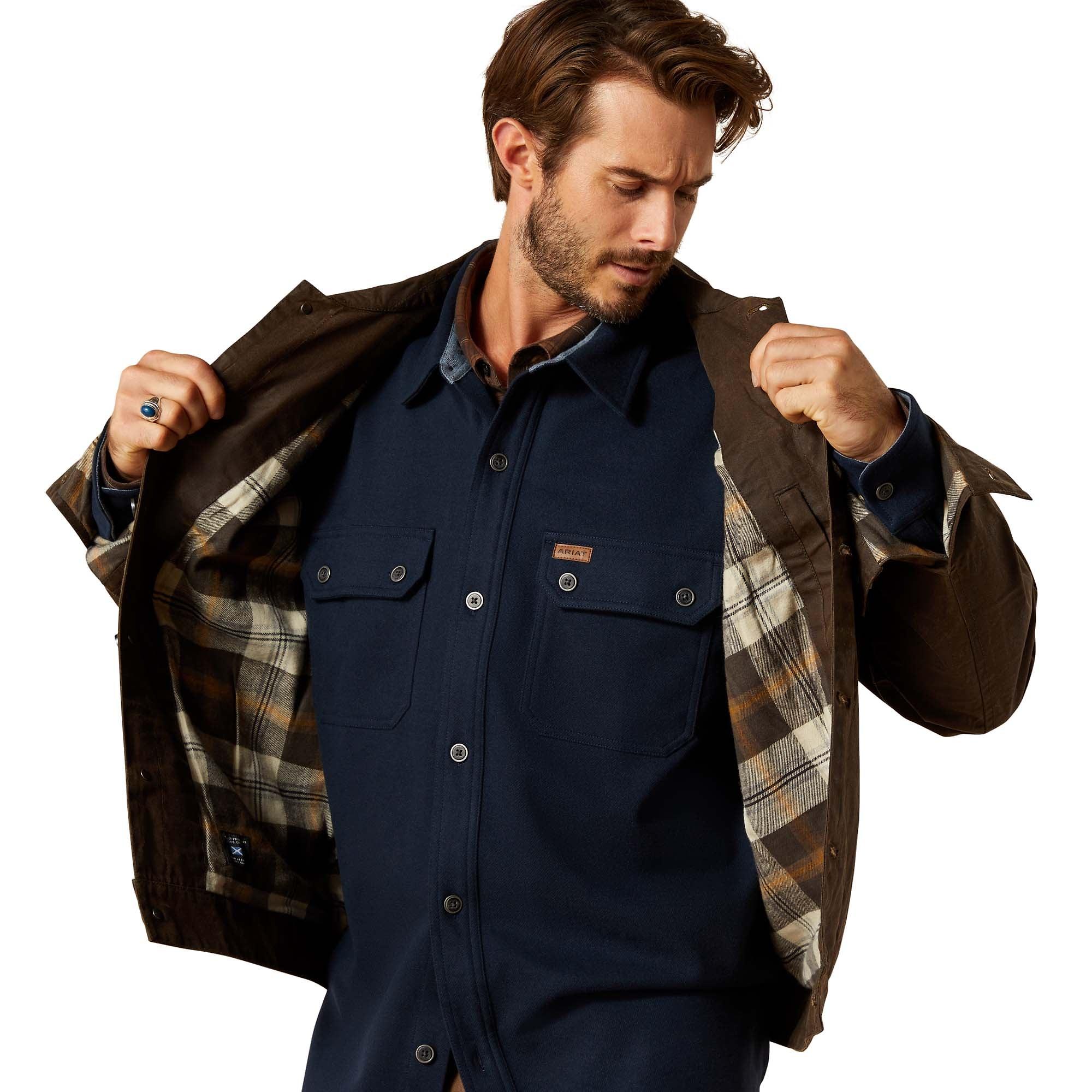 Product image 3 of 5 of Ariat Men's Drayham Jacket - Brown