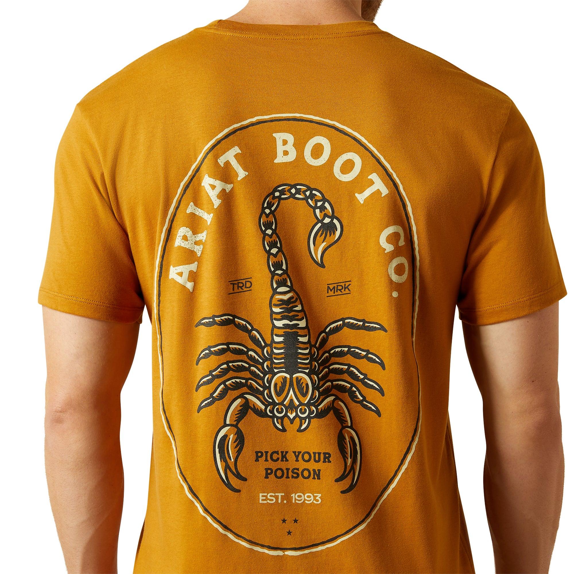 Product image 4 of 5 of Ariat Men's Ariat Scorpion Seal T-Shirt - Bone Brown