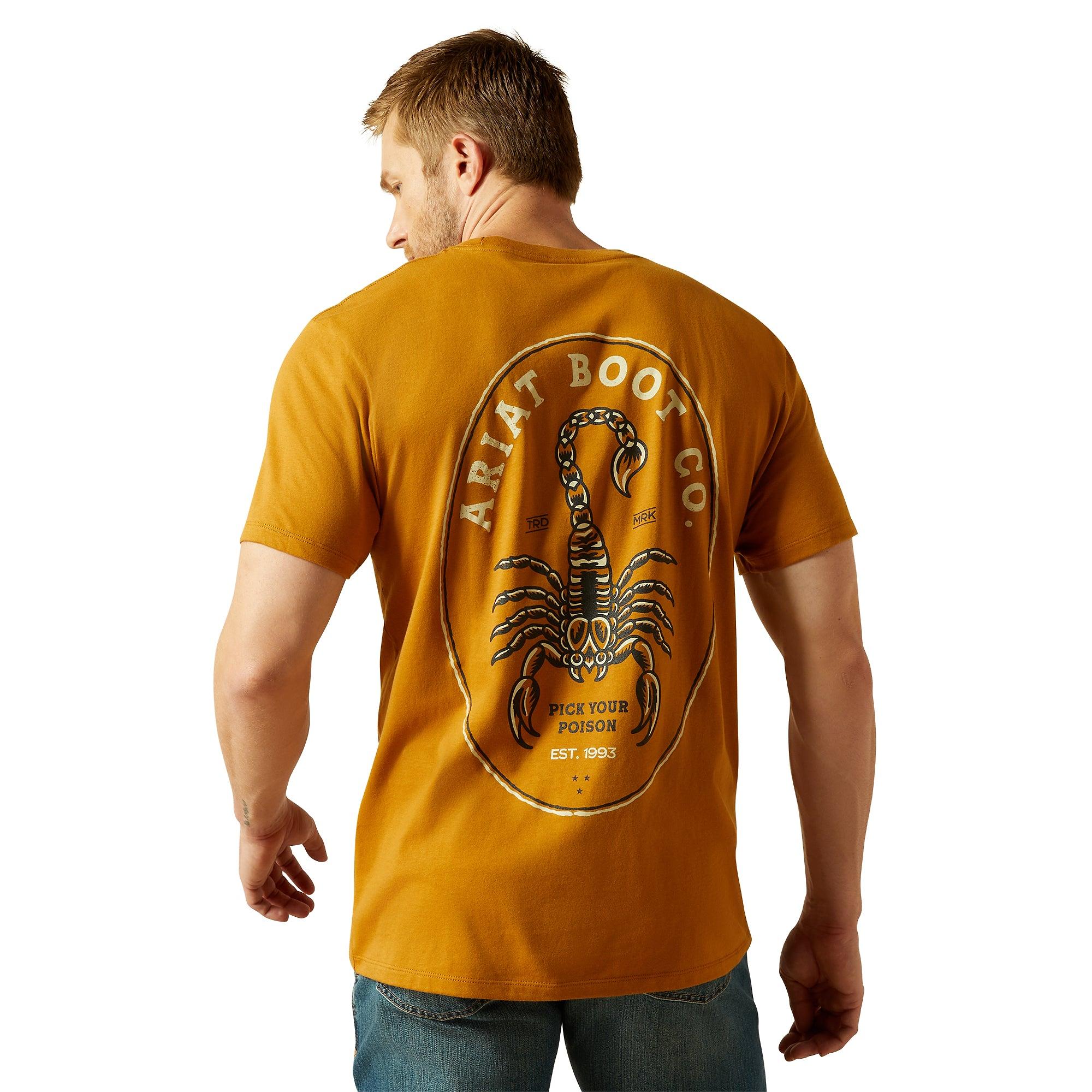 Product image 1 of 5 of Ariat Men's Ariat Scorpion Seal T-Shirt - Bone Brown