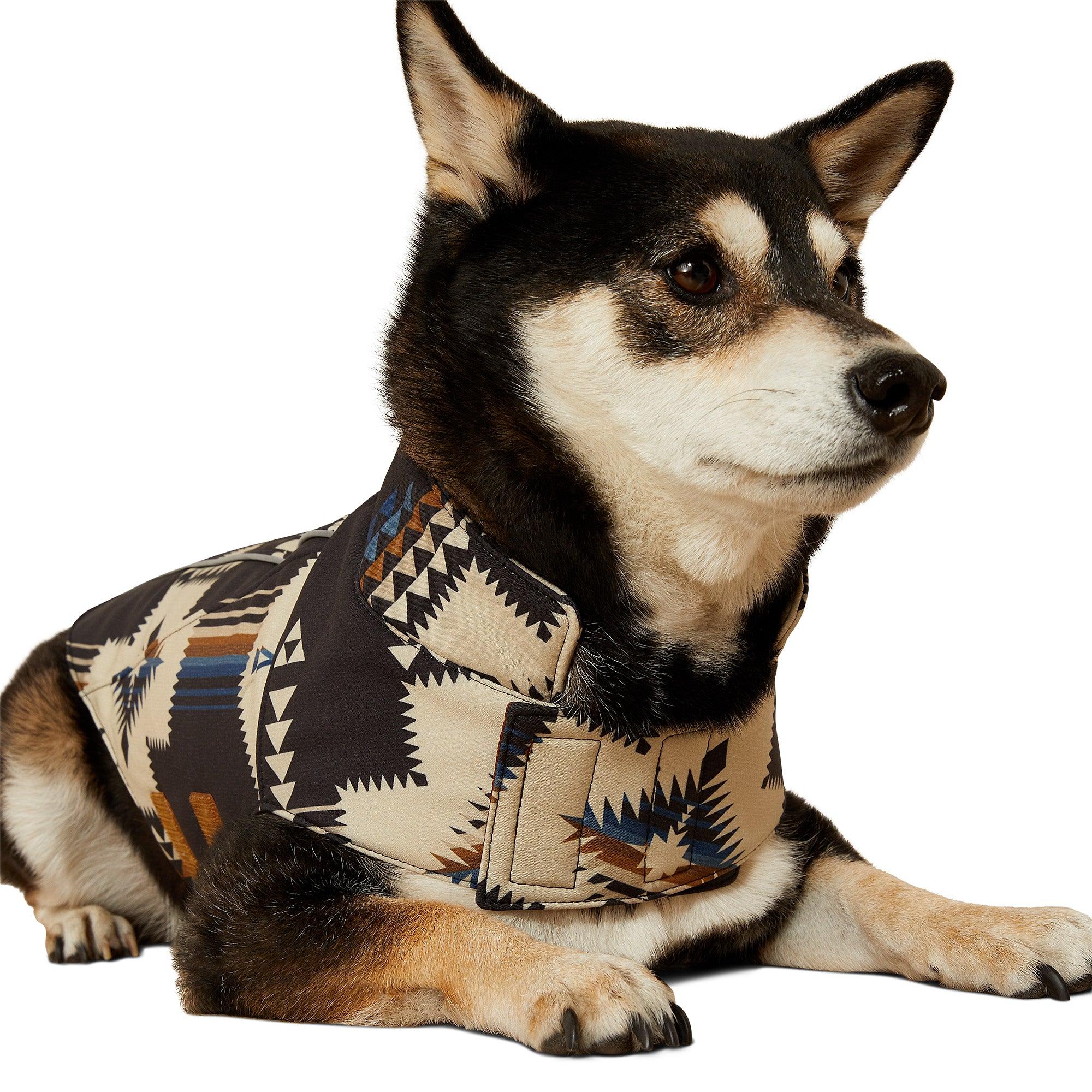 Product image 3 of 6 of Ariat Team Softshell Dog Jacket - Thornstone Print