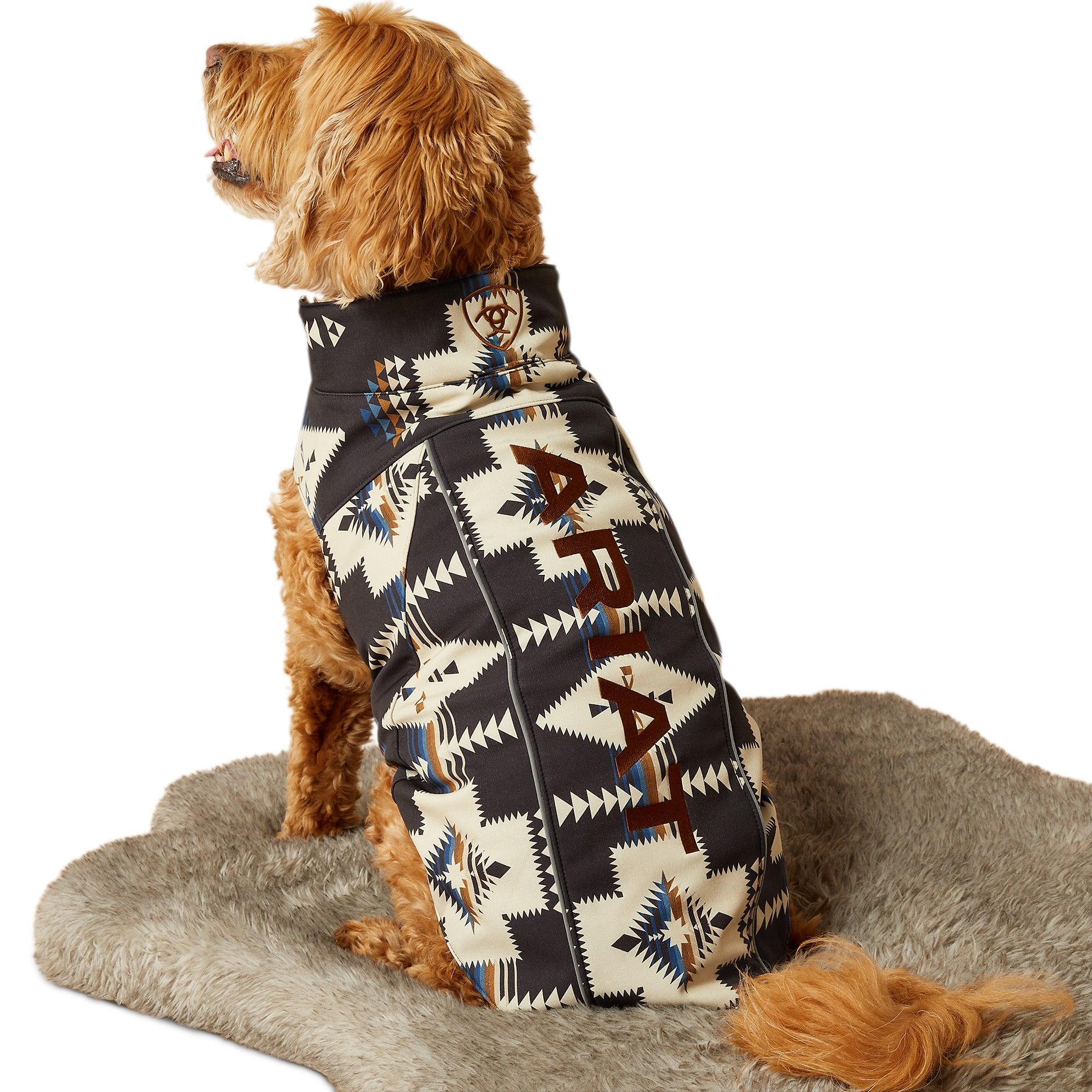 Product image 5 of 6 of Ariat Team Softshell Dog Jacket - Thornstone Print