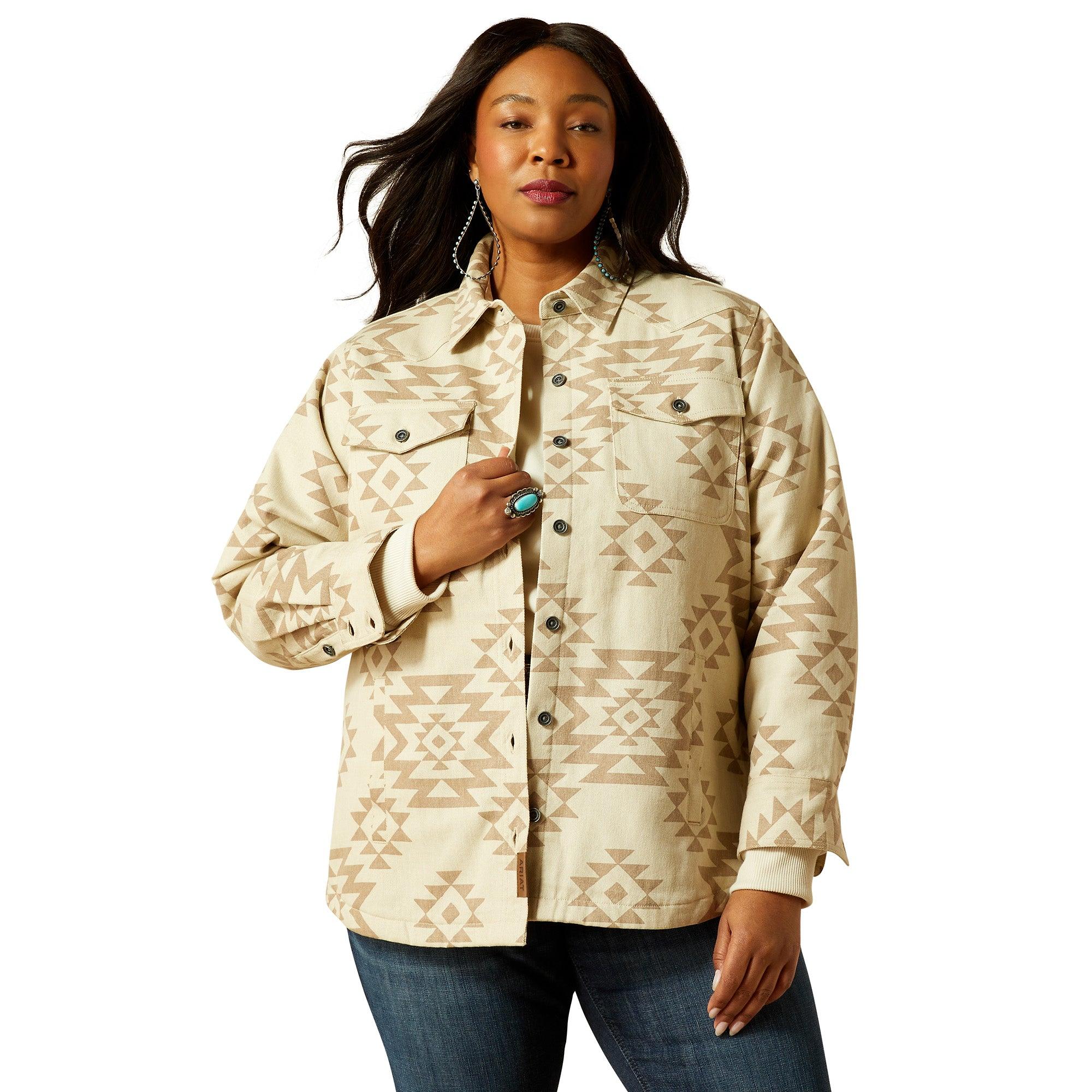 Product image 5 of 7 of Ariat Women's Clovis Insulated Shirt Jacket - Puebla Print