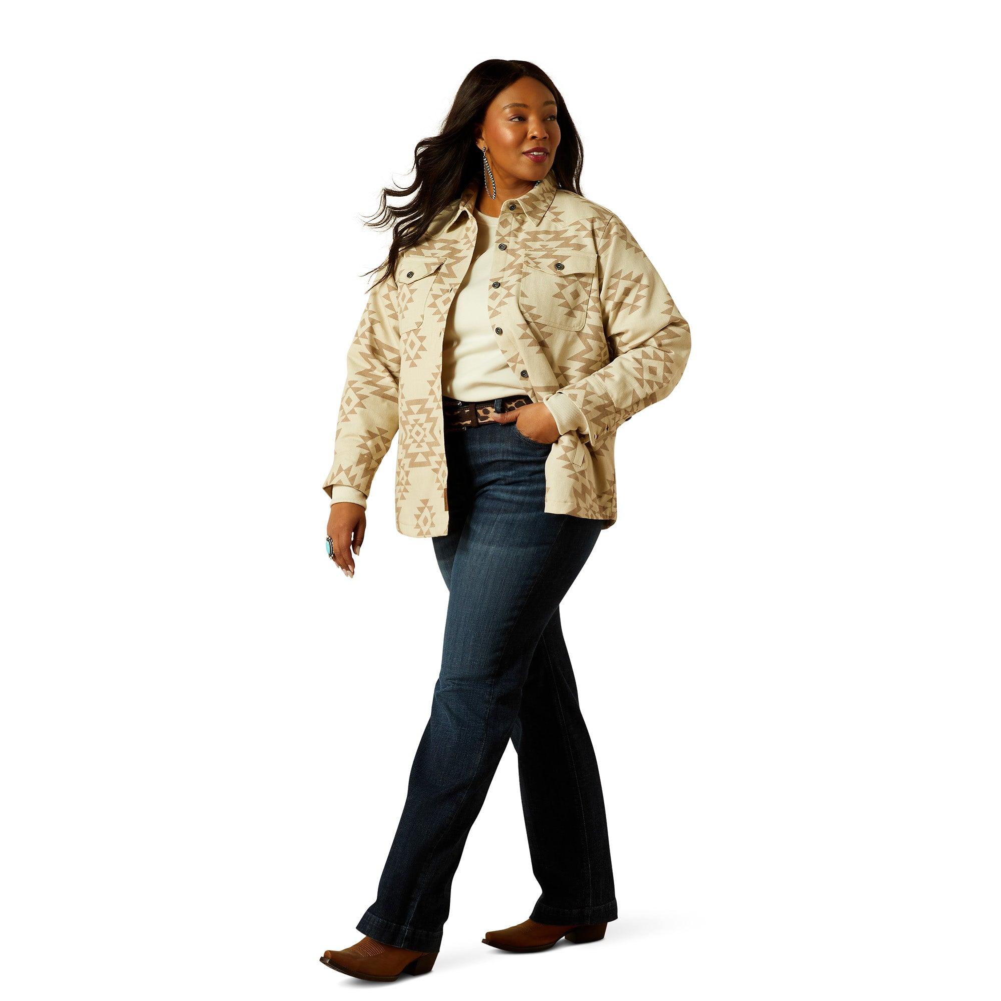 Product image 7 of 7 of Ariat Women's Clovis Insulated Shirt Jacket - Puebla Print