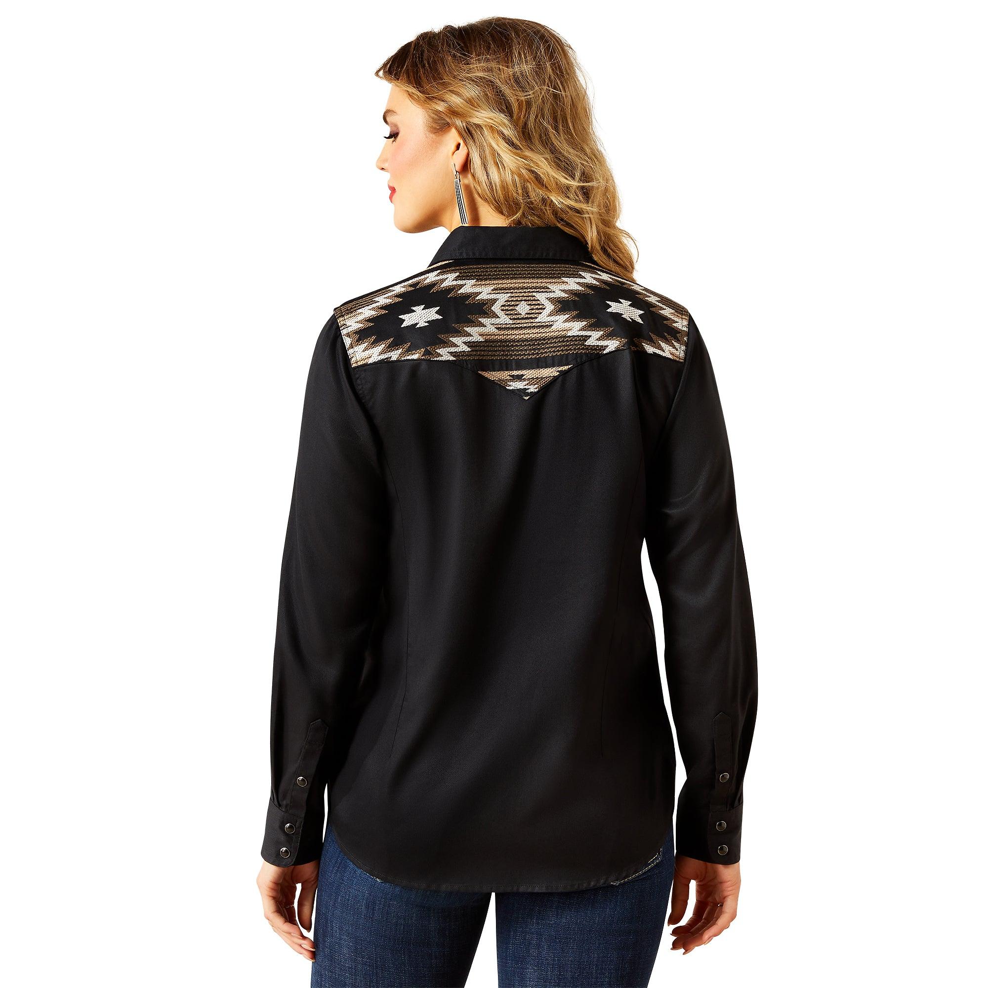 Product image 2 of 8 of Ariat Women's Dawn Western Shirt - Black
