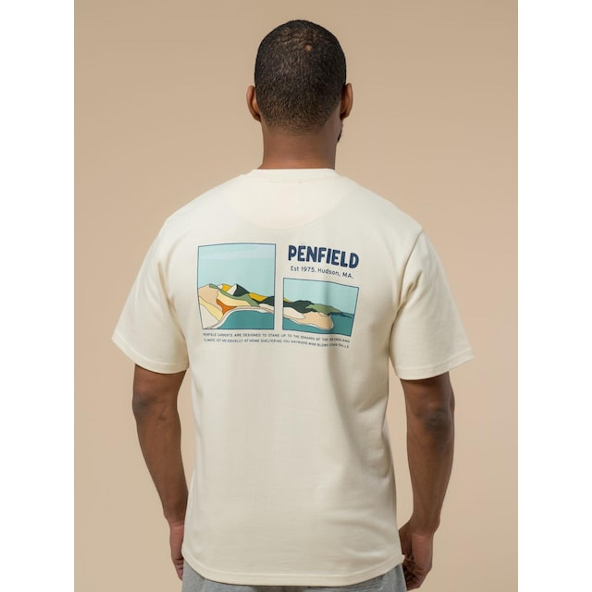 Product image 2 of 6 of Penfield Men's Block Landscape Graphic T-Shirt - Vanilla