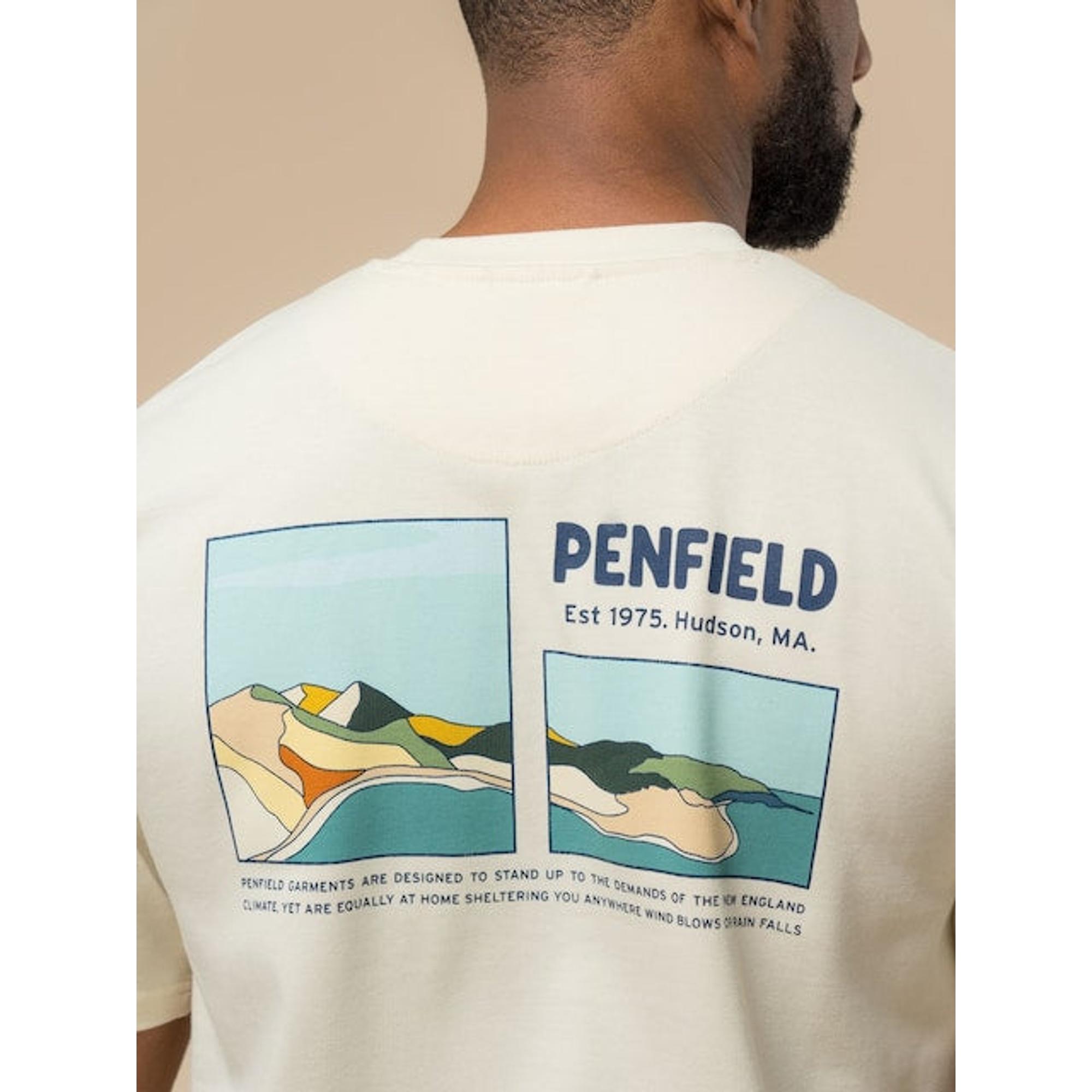 Product image 5 of 6 of Penfield Men's Block Landscape Graphic T-Shirt - Vanilla