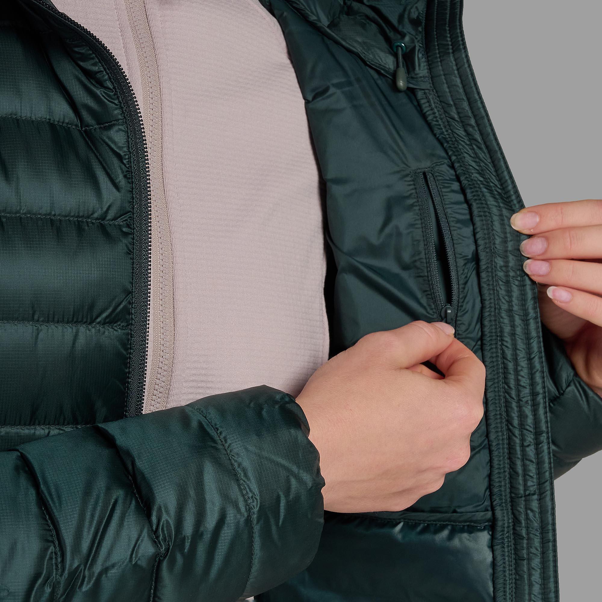 Product image 6 of 8 of Montane Women's Anti-Freeze Hooded Jacket - Deep Forest