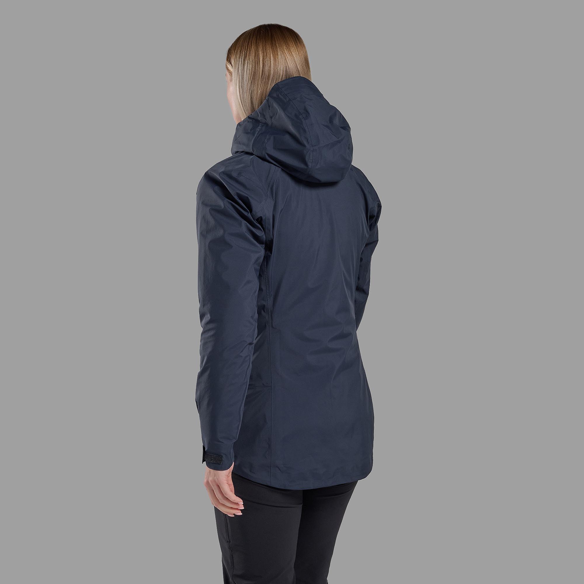 Product image 3 of 10 of Montane Women's Cetus Waterproof Jacket - Eclipse Blue