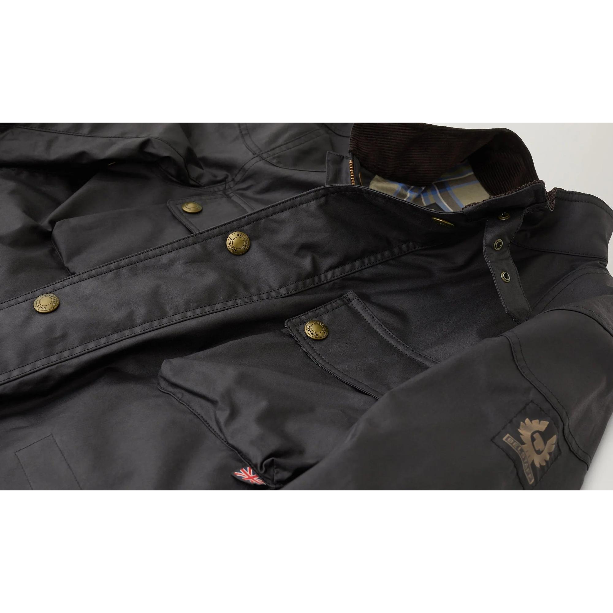 Product image 2 of 3 of Belstaff Men's Waxed Cotton Fieldmaster Jacket - Black
