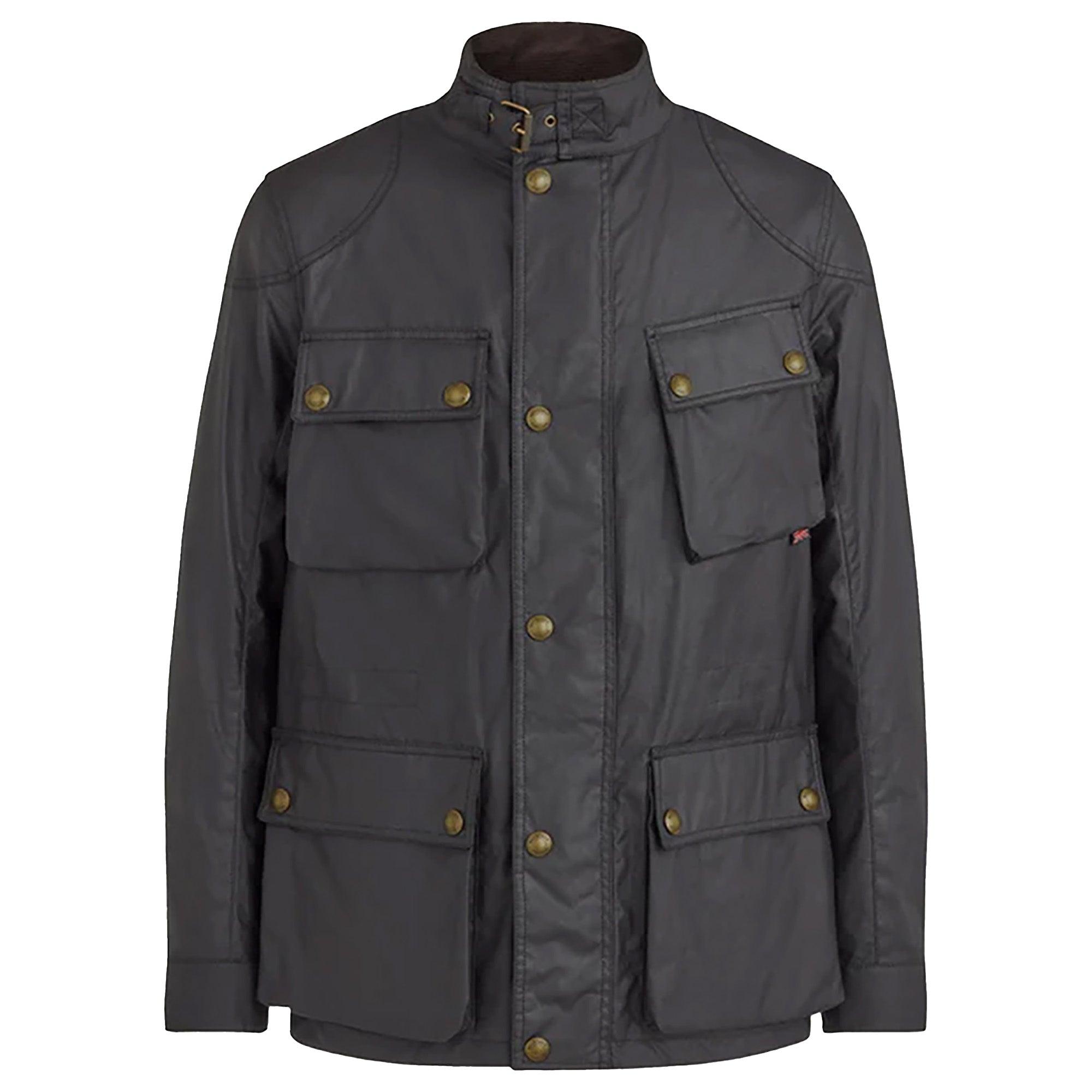 Product image 1 of 3 of Belstaff Men's Waxed Cotton Fieldmaster Jacket - Black