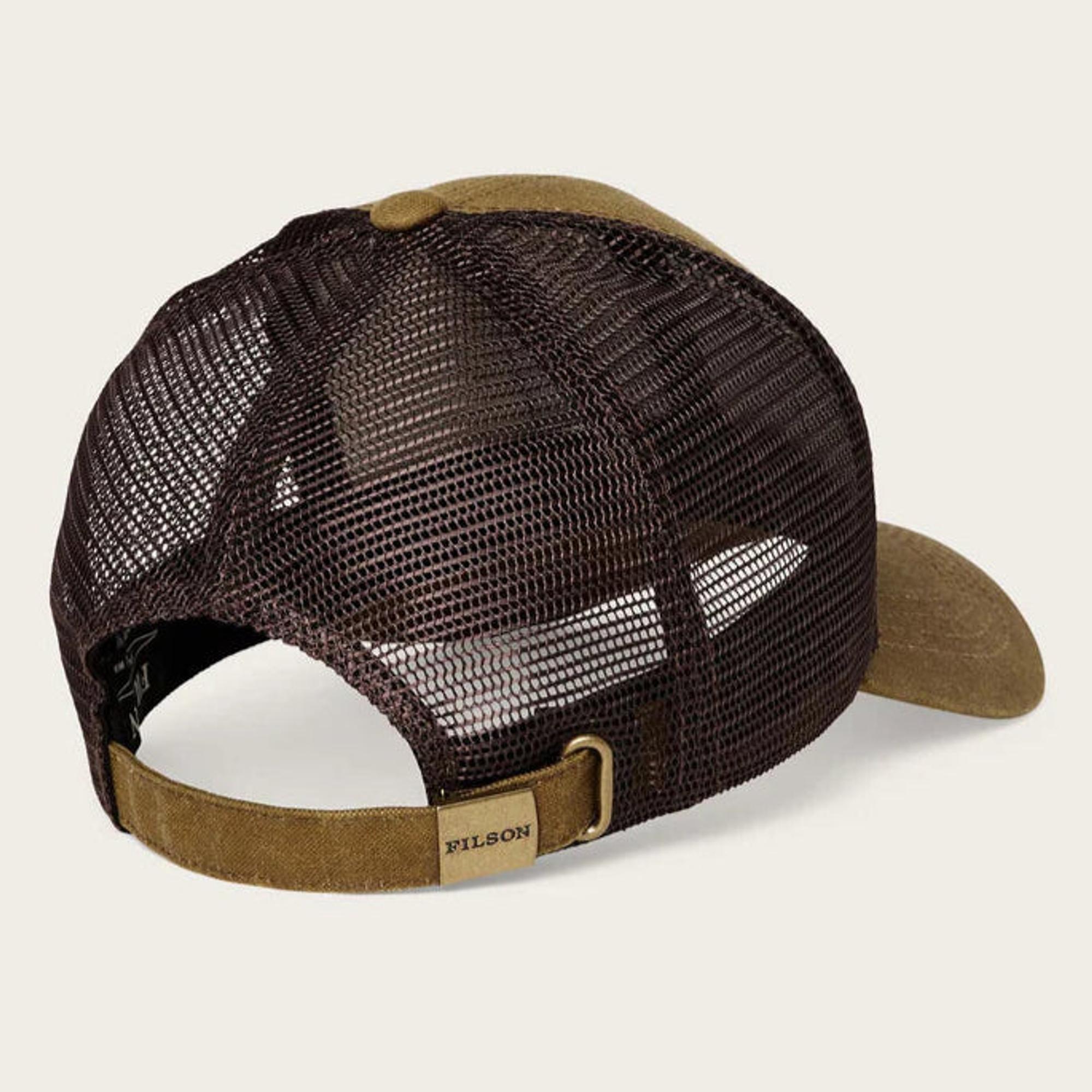 Product image 2 of 3 of Filson Logger Tin Cloth Mesh Cap - Dark Tan