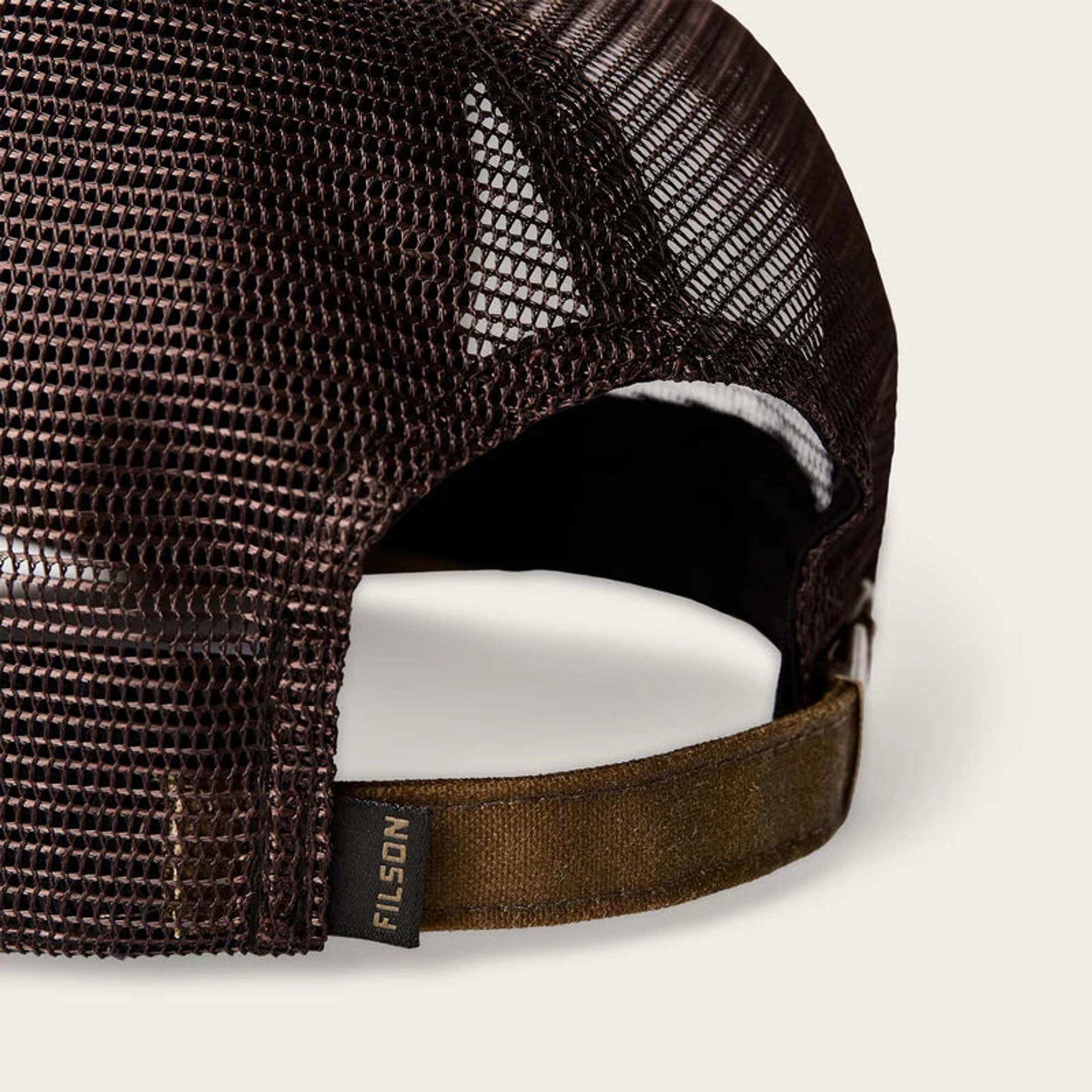 Product image 3 of 3 of Filson Logger Tin Cloth Mesh Cap - Dark Tan