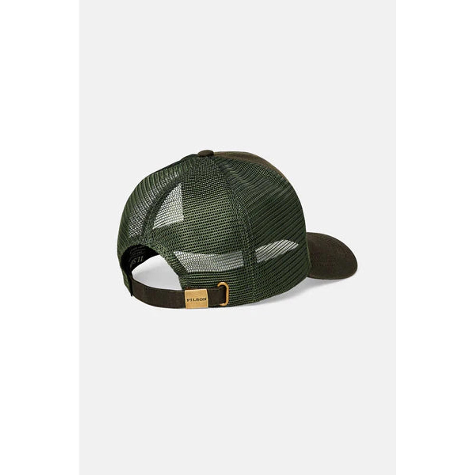 Product image 2 of 5 of Filson Logger Tin Cloth Mesh Cap - Otter Green