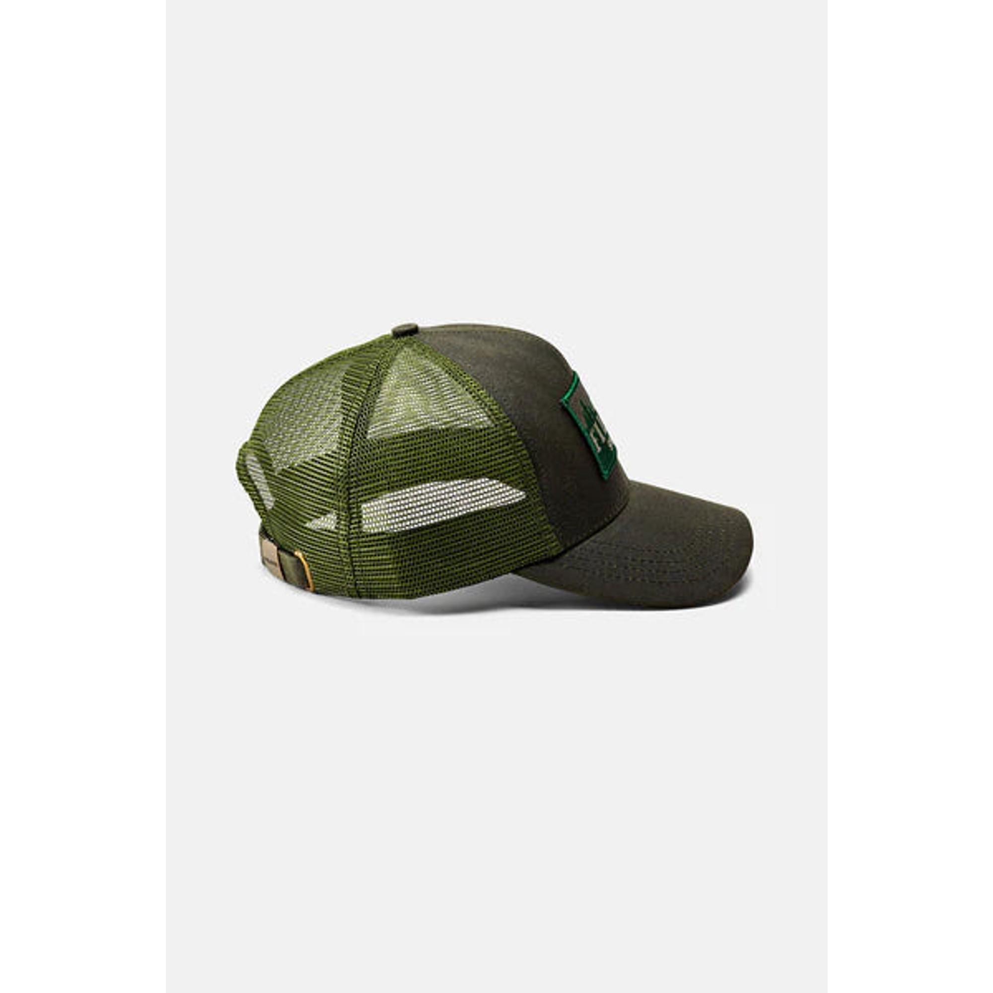 Product image 4 of 5 of Filson Logger Tin Cloth Mesh Cap - Otter Green
